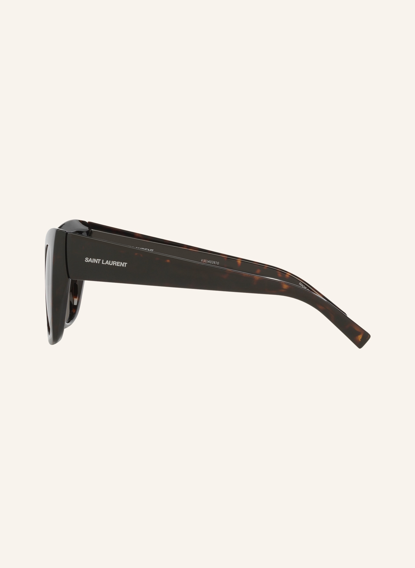 SAINT LAURENT Sonnenbrille SL552: 4402L1 DUNKELBRAUN/ DUNKELGRAU