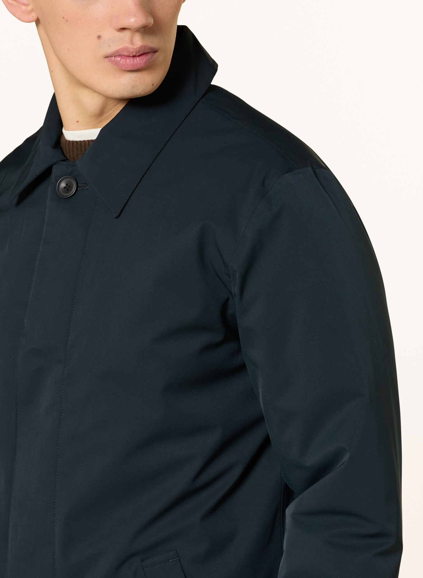 NN.07 Mantel BLAKE: DUNKELBLAU