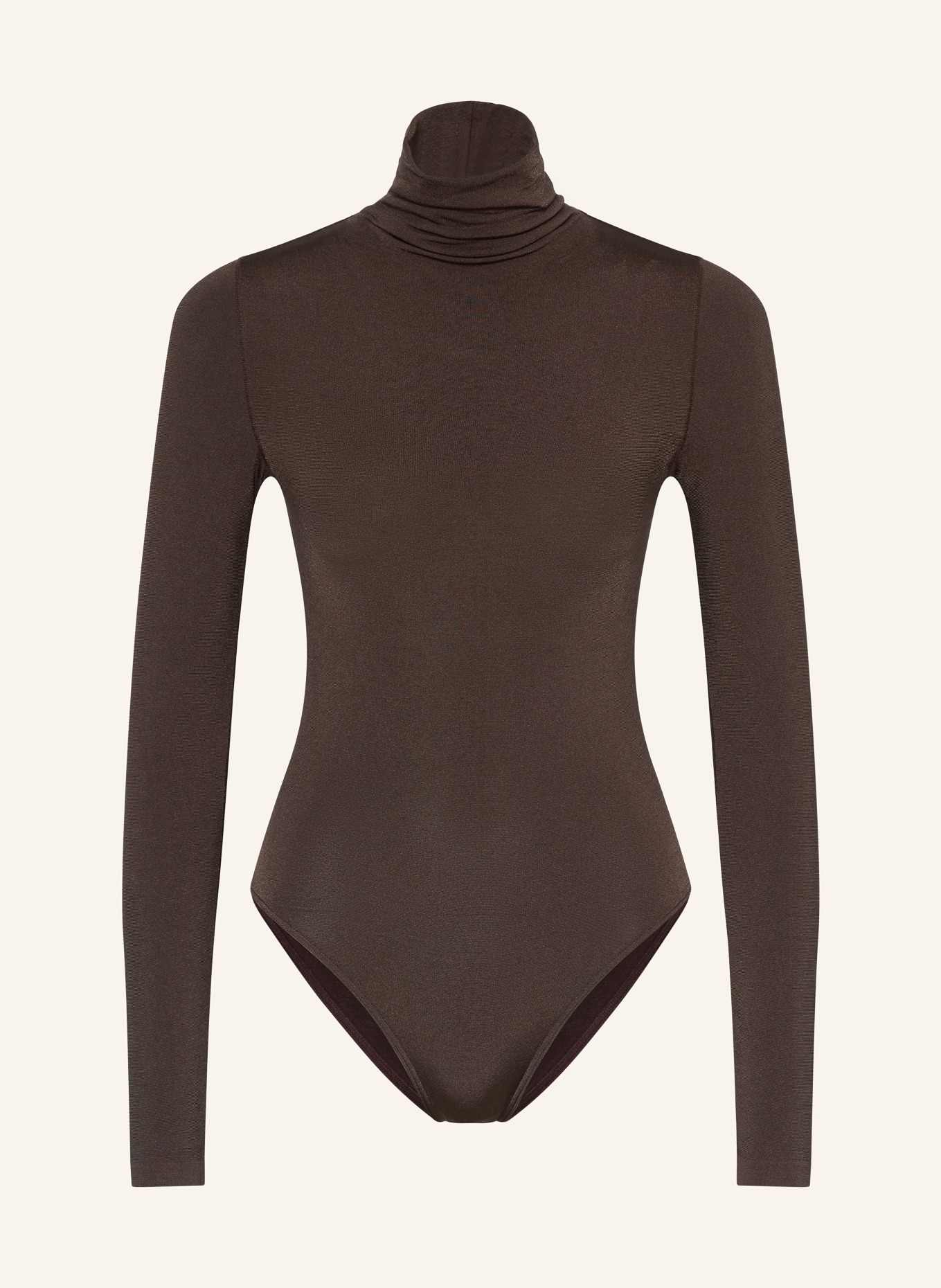 Wolford Pletené body COLORADO: TMAVĚ HNĚDÁ