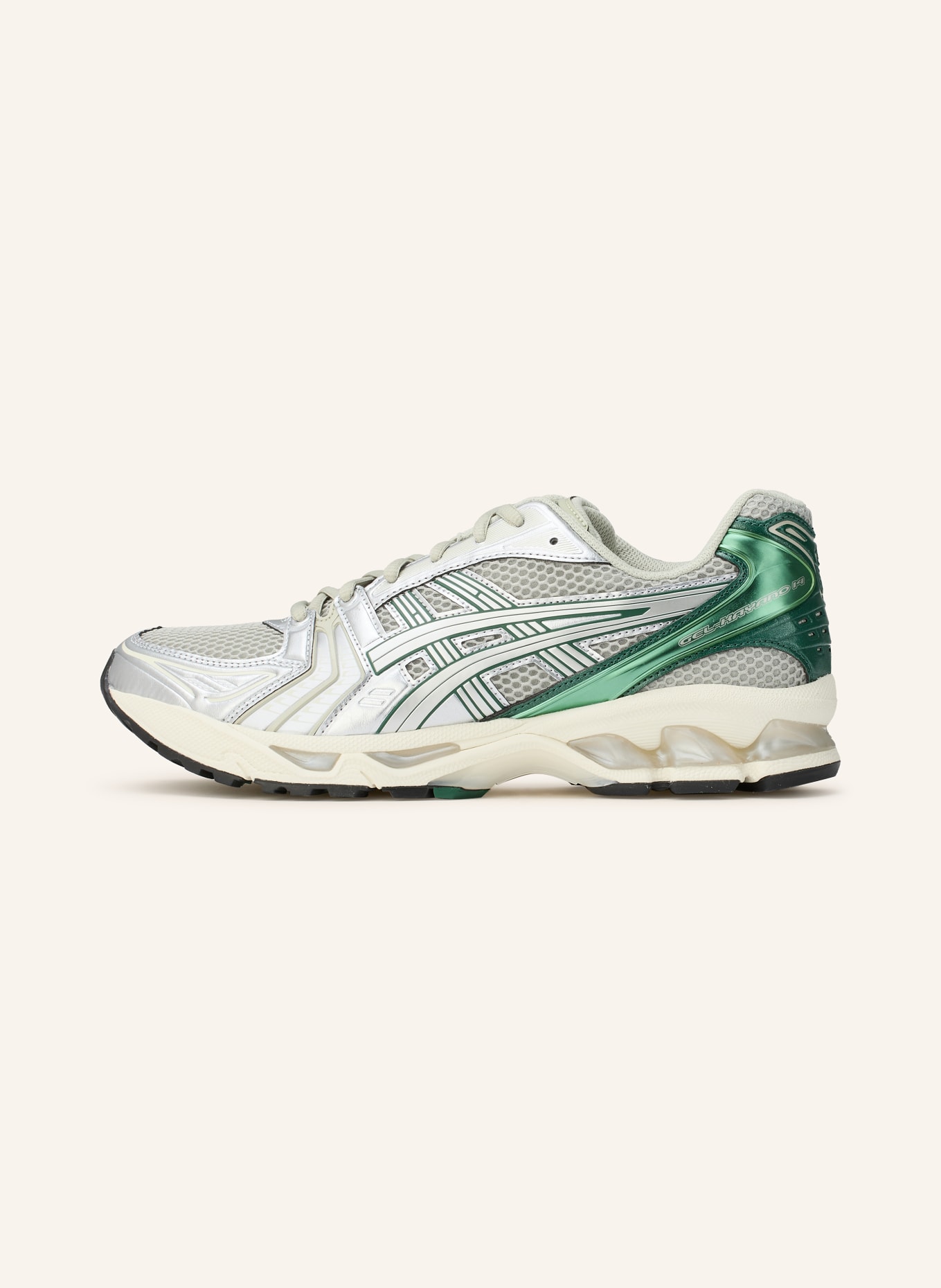 ASICS Sneaker GEL-KAYANO 14: SILBER / HELLGRÜN / GRÜN