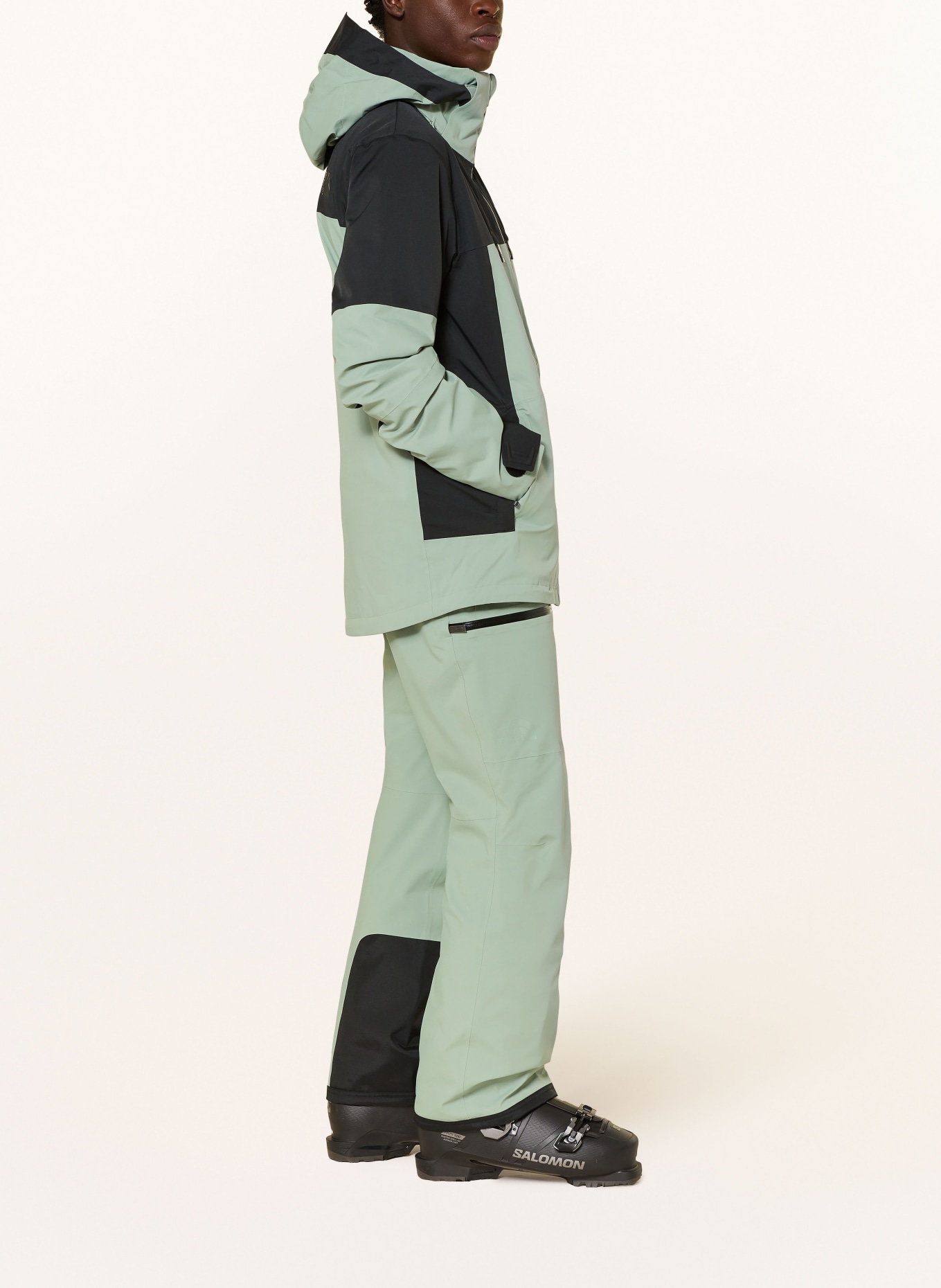 THE NORTH FACE Skijacke CHAKAL: MINT / SCHWARZ