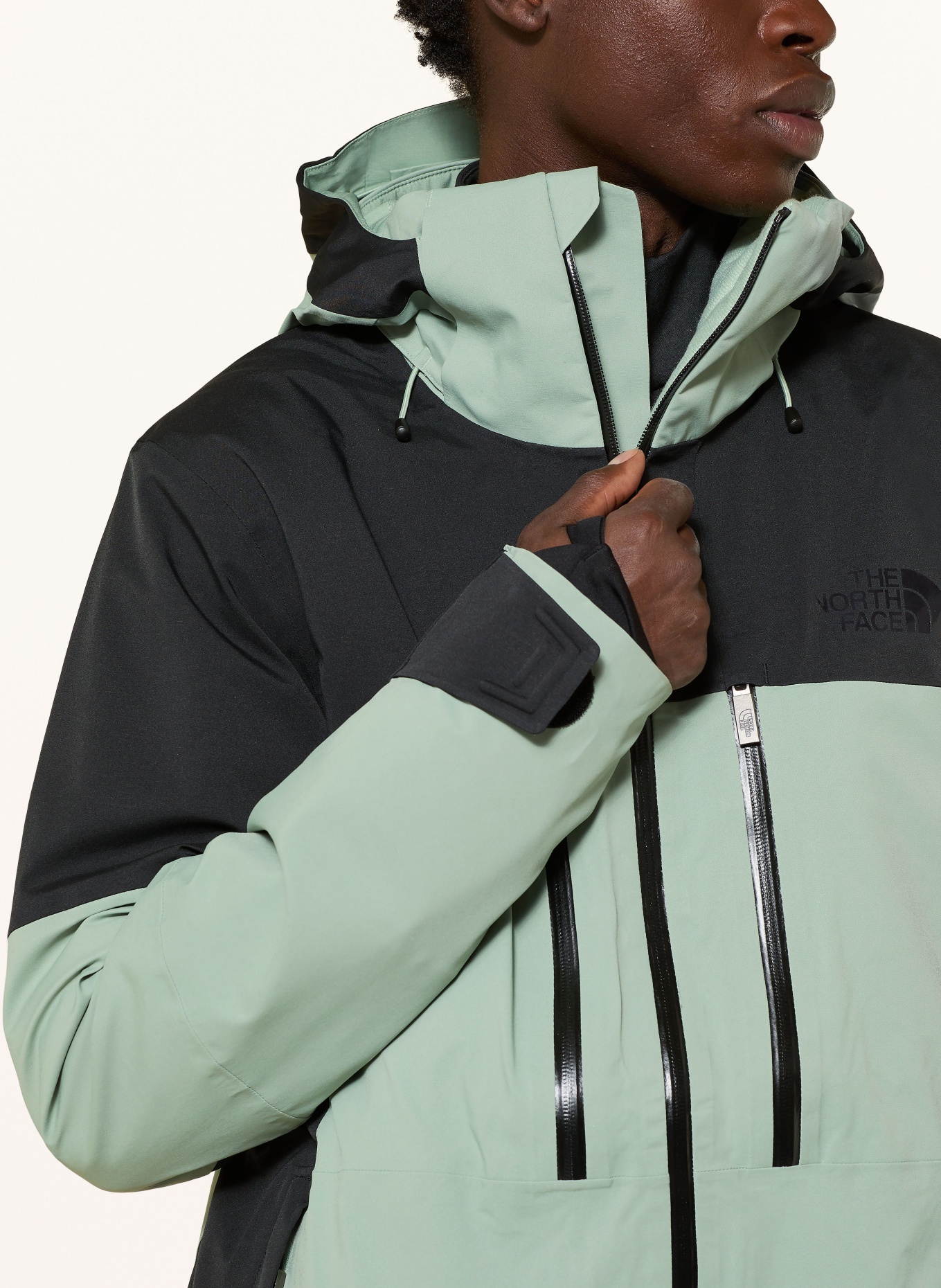 THE NORTH FACE Skijacke CHAKAL: MINT / SCHWARZ