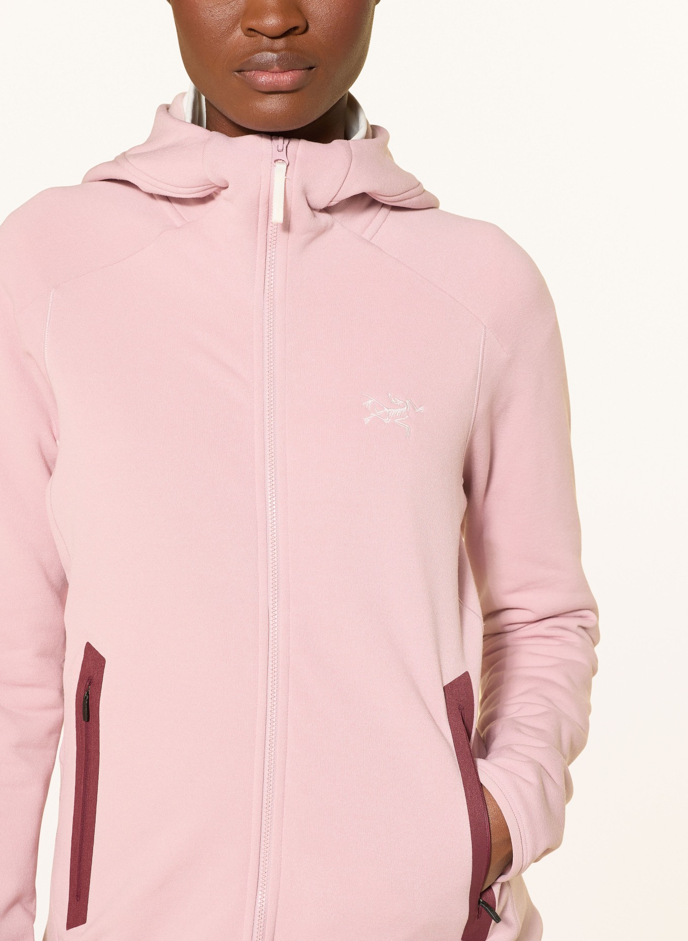 ARC'TERYX Midlayer-Jacke KYANITE: ROSA