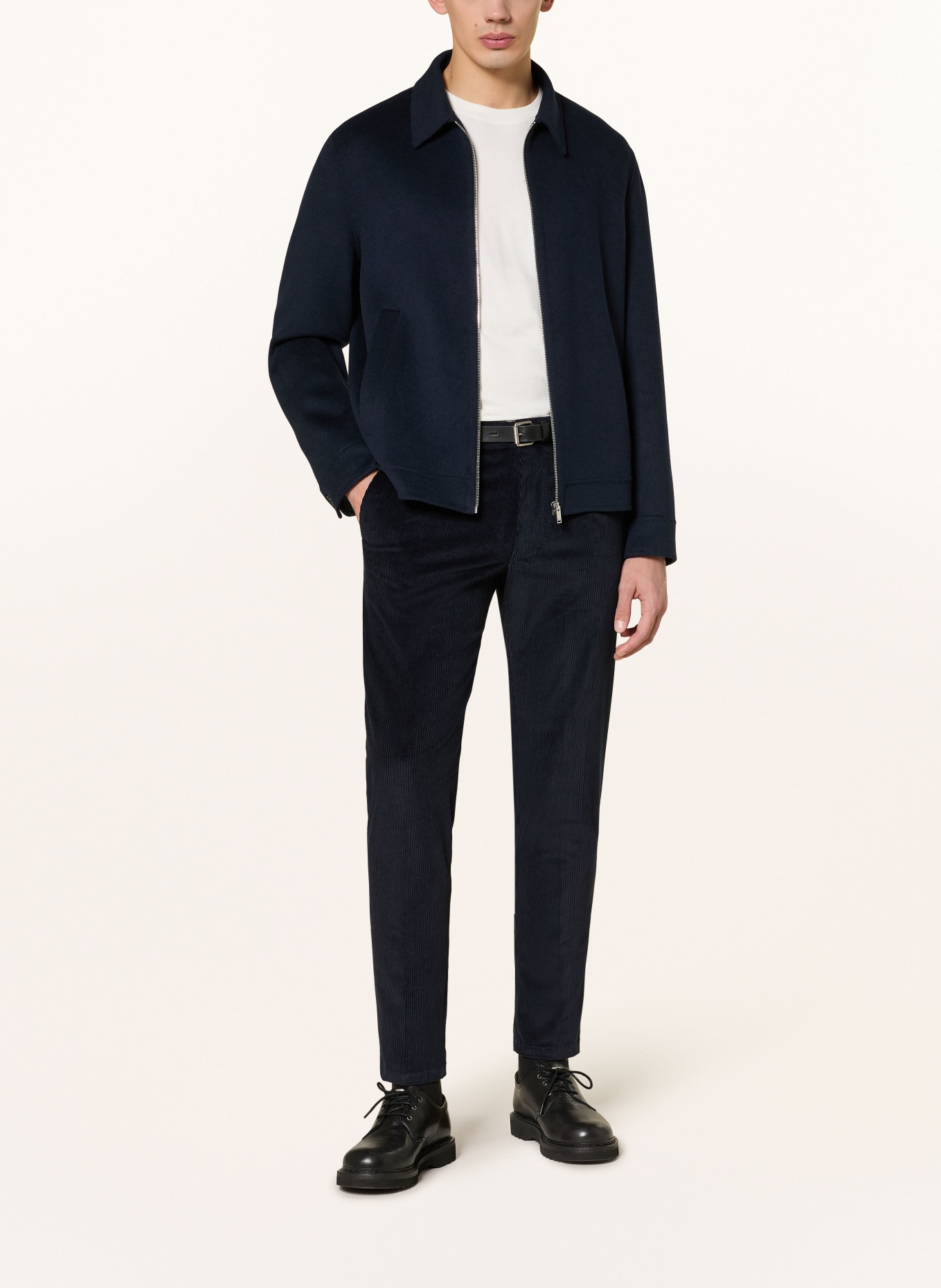 DRYKORN Cordchino AJEND Extra Slim Fit: DUNKELBLAU