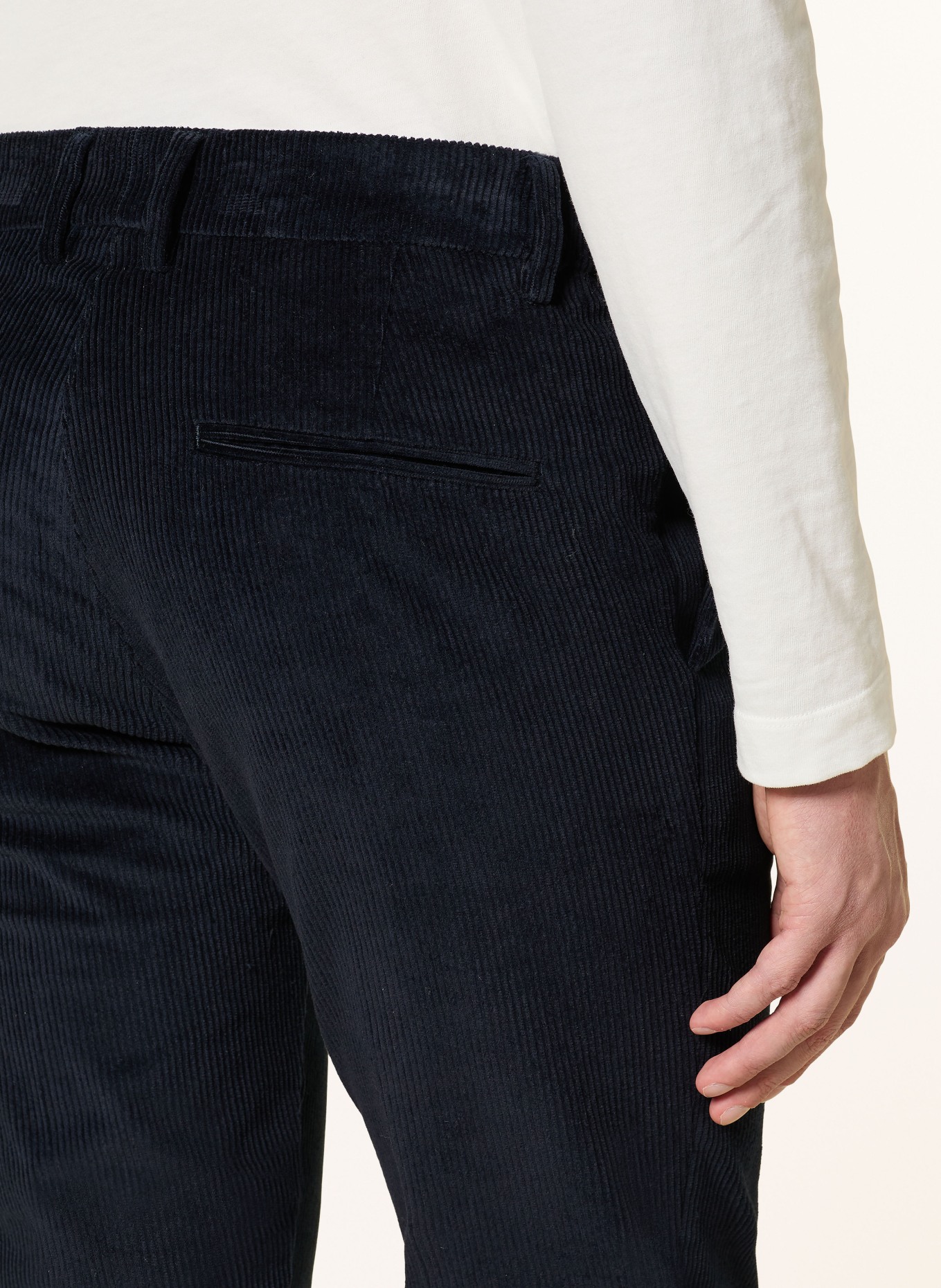 DRYKORN Cordchino AJEND Extra Slim Fit: DUNKELBLAU