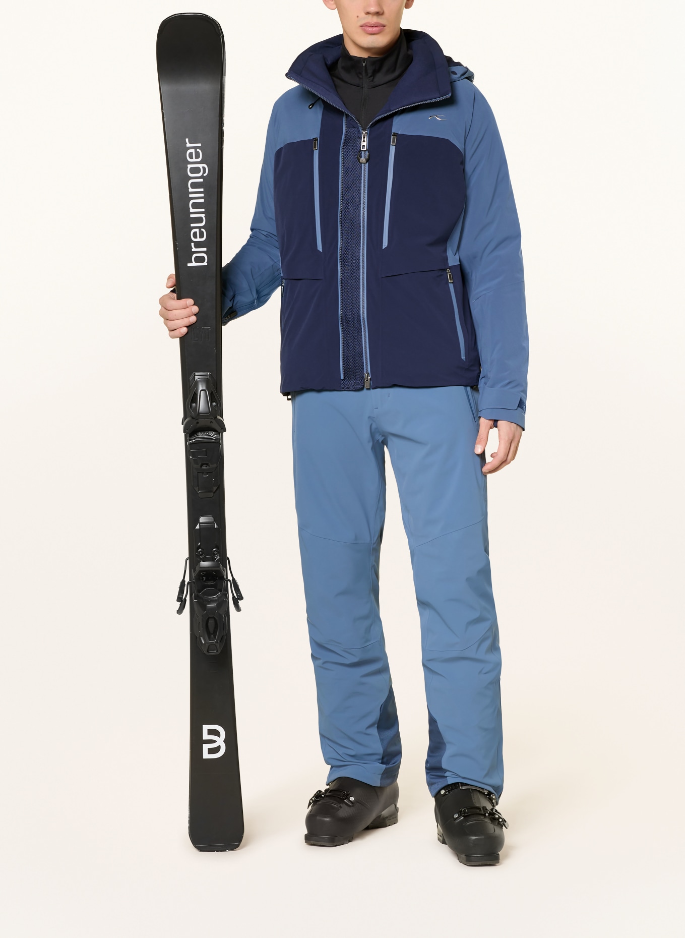 KJUS Kurtka narciarska LASSE AIRFLOW: NIEBIESKI / GRANATOWY