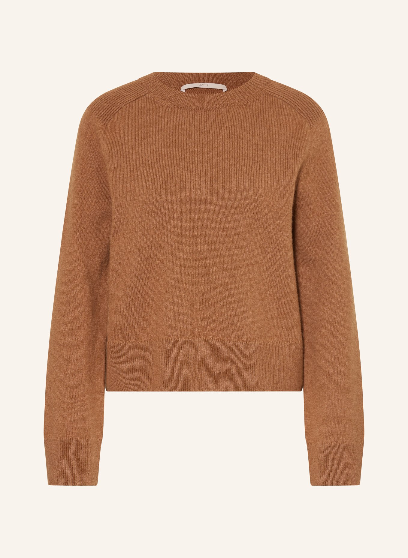 LANIUS Pullover: BRAUN