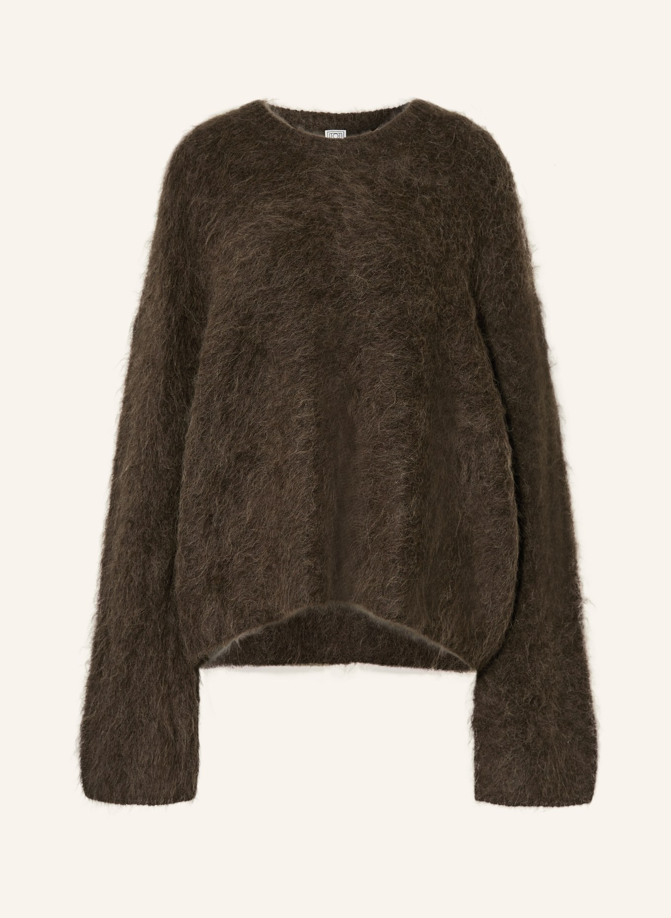 TOTEME Alpaka-Pullover: BRAUN