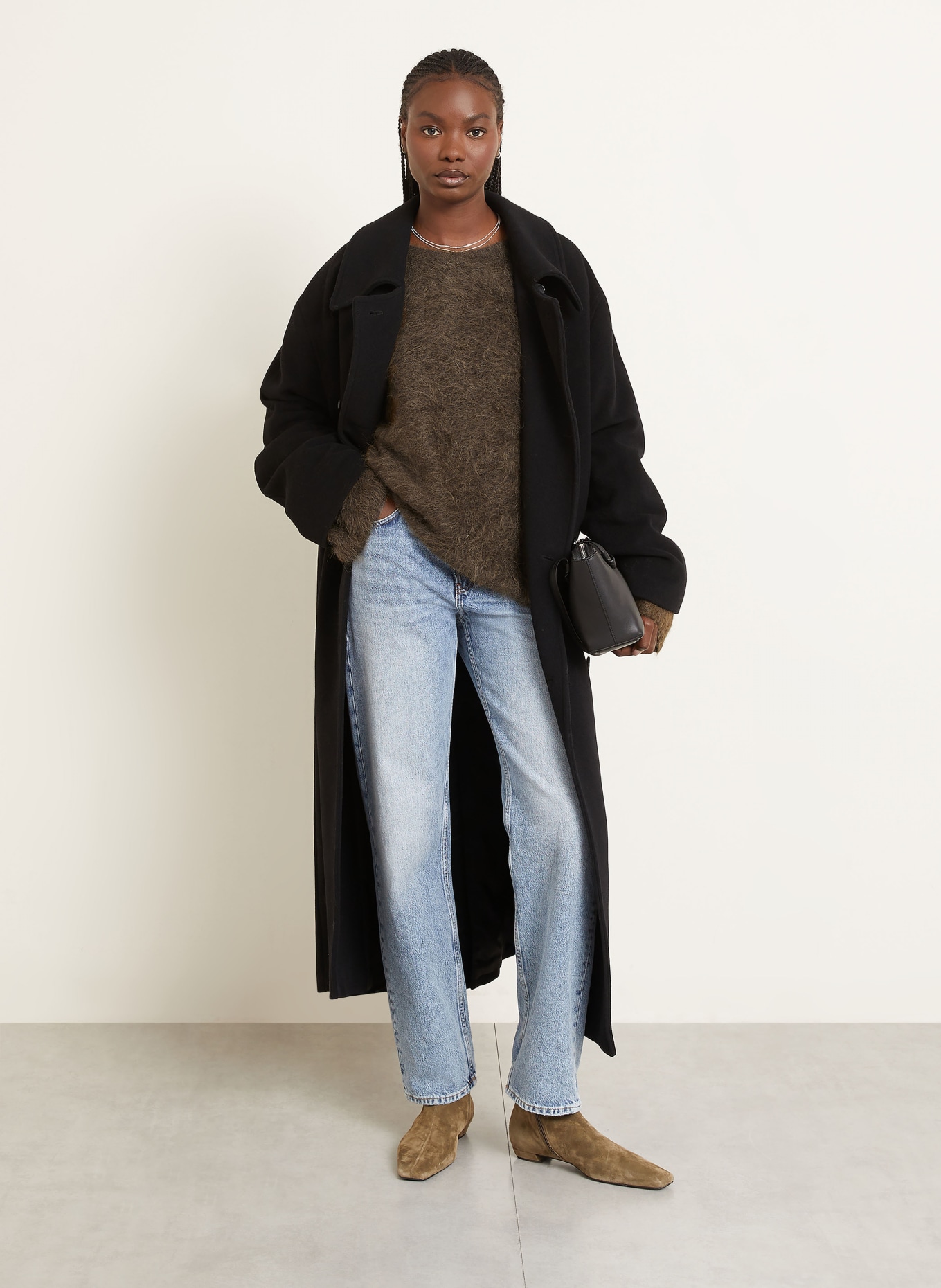 TOTEME Alpaka-Pullover: BRAUN