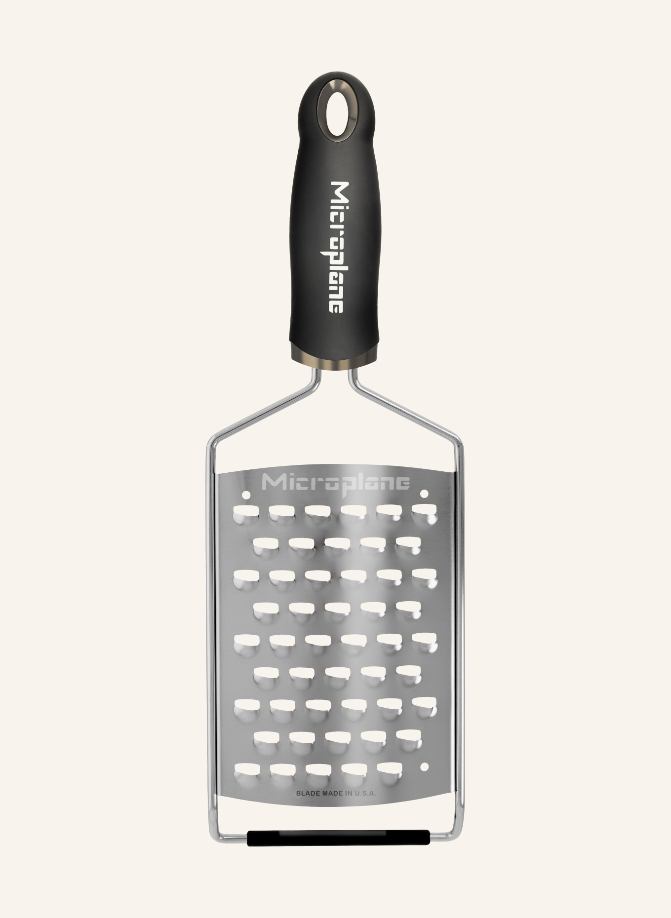 Microplane Reibe: SILBER / SCHWARZ