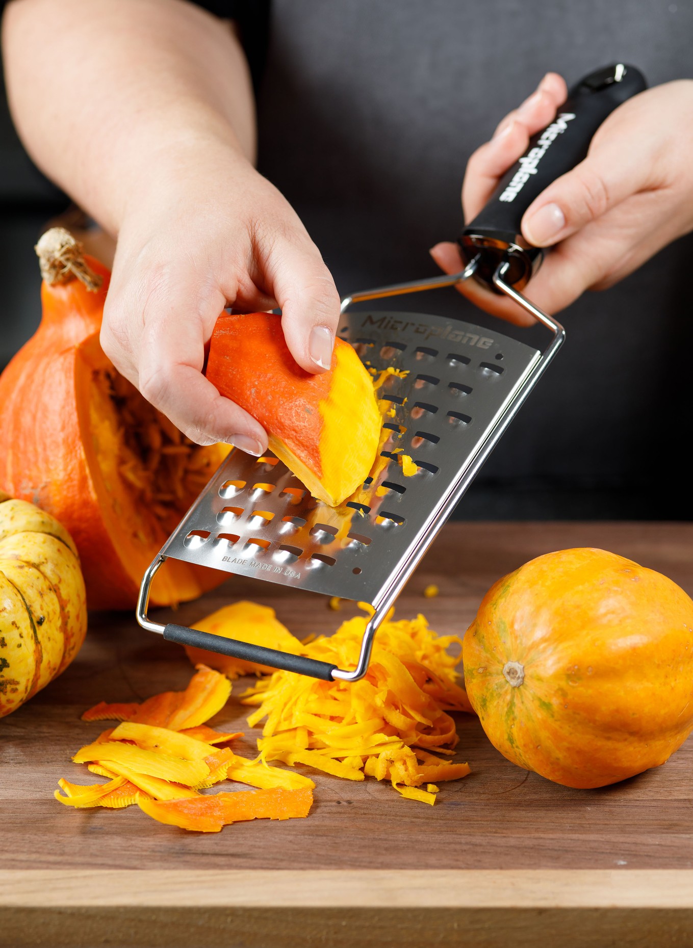 Microplane Reibe: SILBER / SCHWARZ