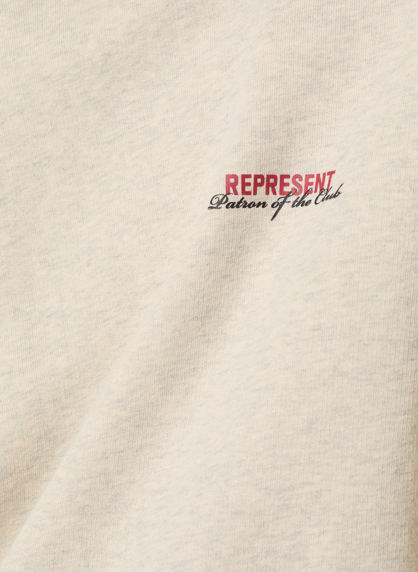 REPRESENT Hoodie PATRON OF THE CLUB: HELLGRAU