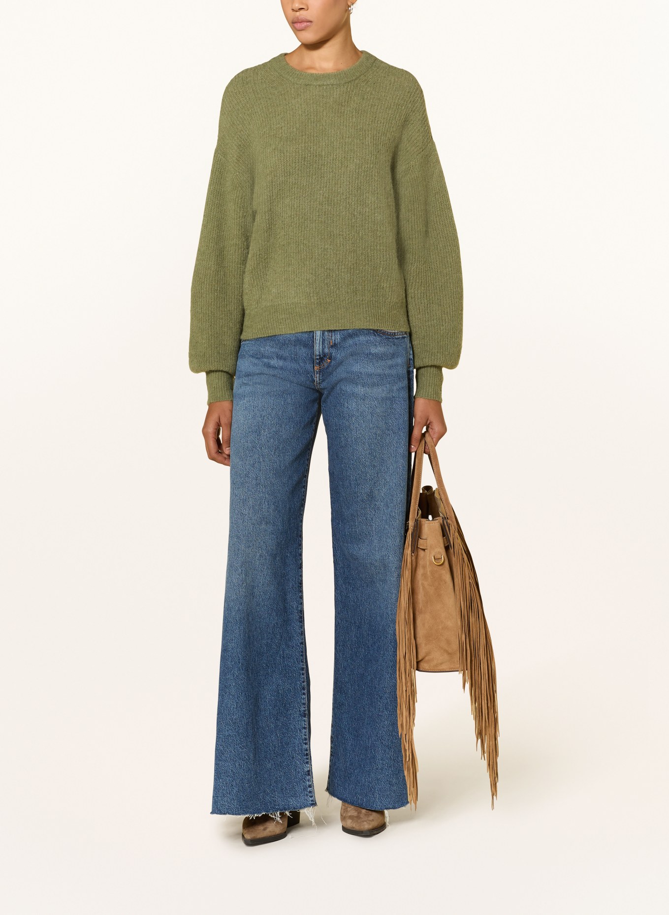 MSCH COPENHAGEN Pullover MSCHGUSTEL HOPE: OLIV