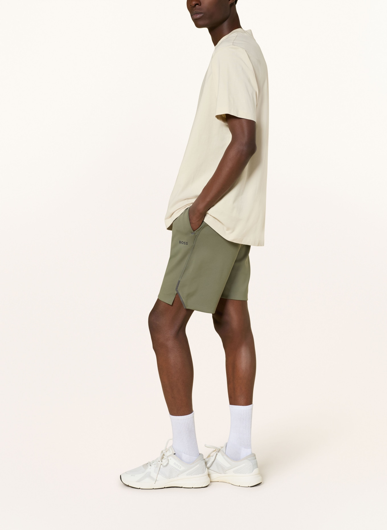 BOSS Golfshorts HECON: OLIV