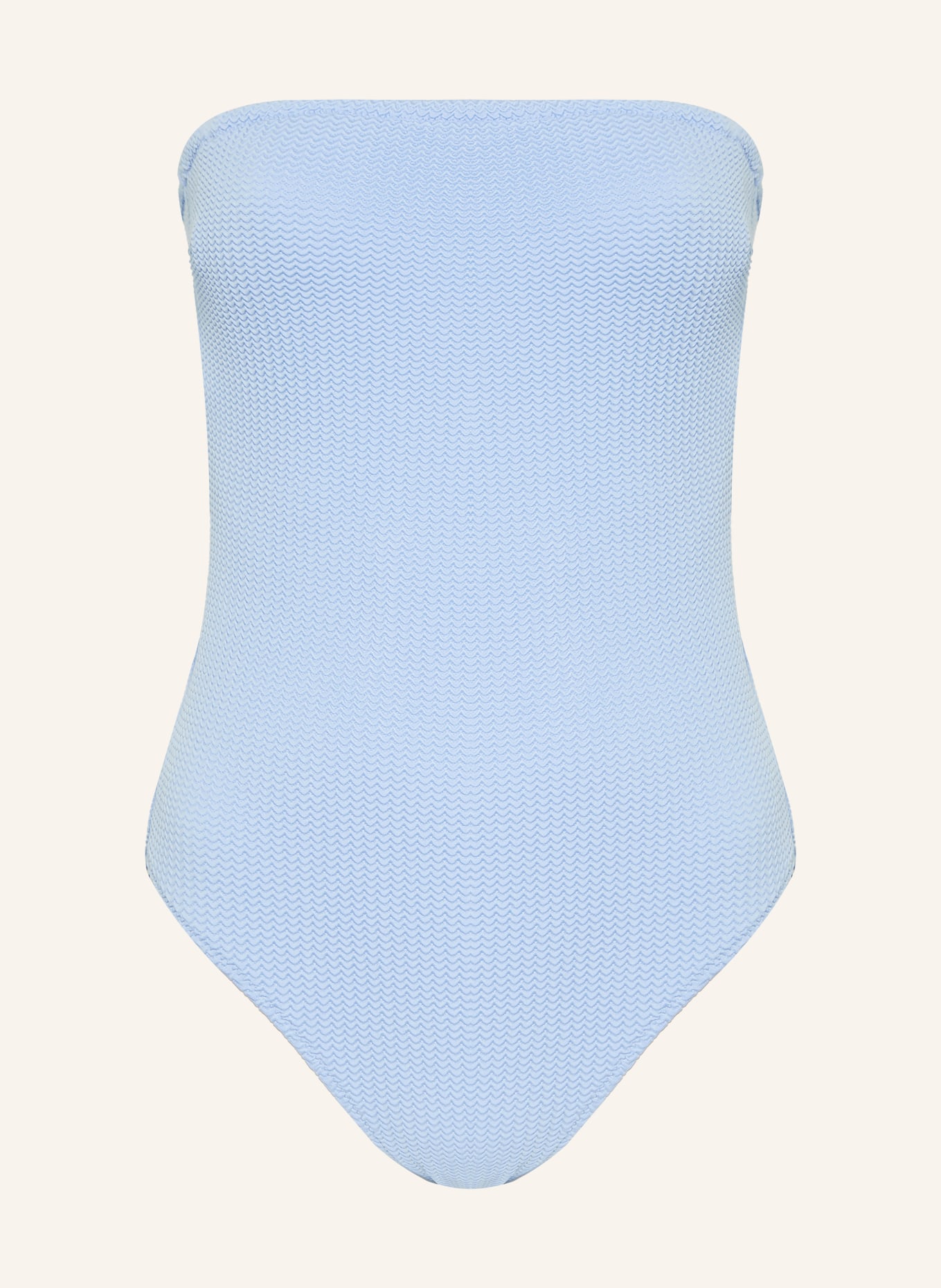 SEAFOLLY Bandeau-Badeanzug SEA DIVE: HELLBLAU