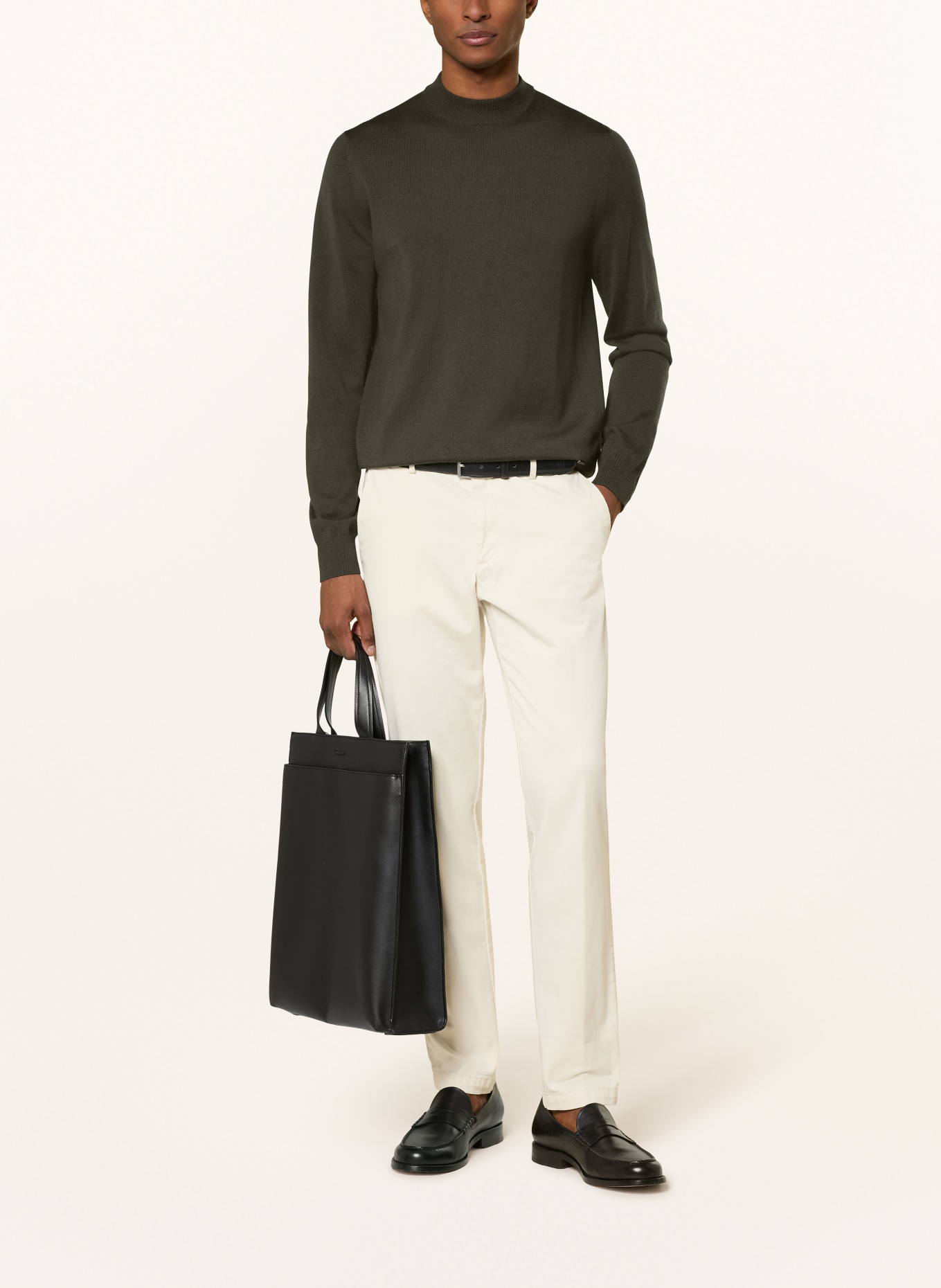 JOOP! Strickpullover: DUNKELGRÜN