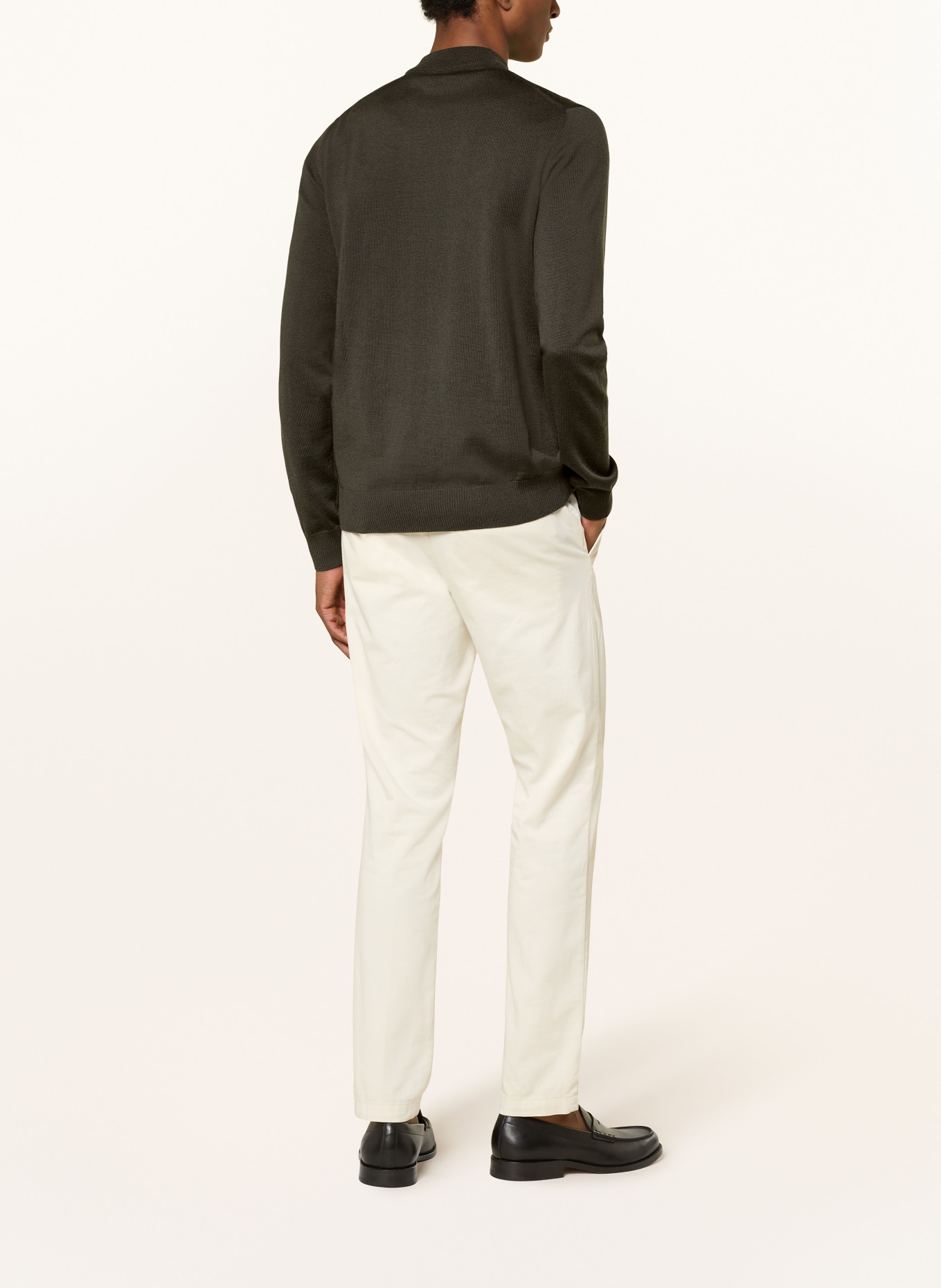 JOOP! Strickpullover: DUNKELGRÜN