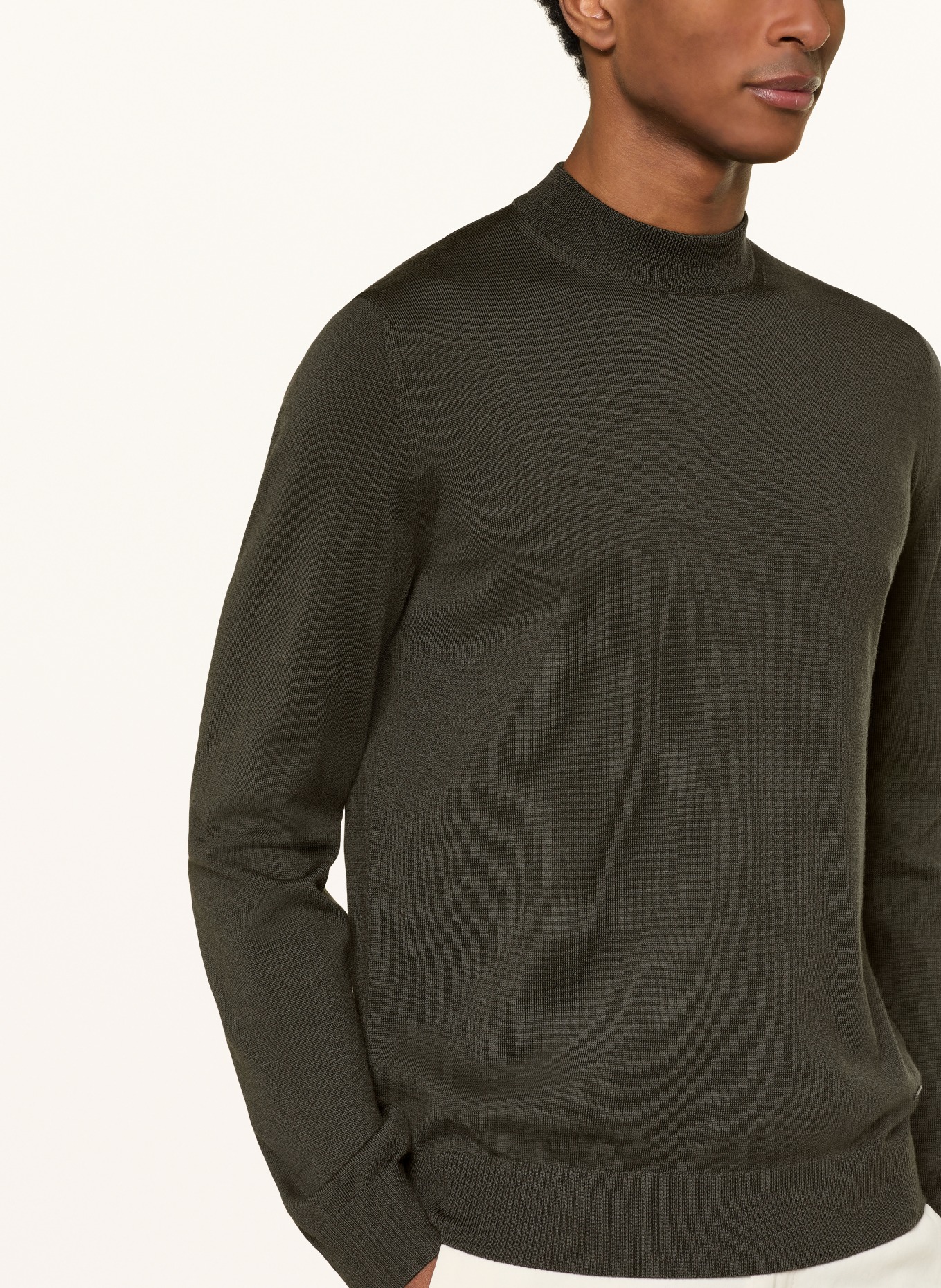 JOOP! Strickpullover: DUNKELGRÜN