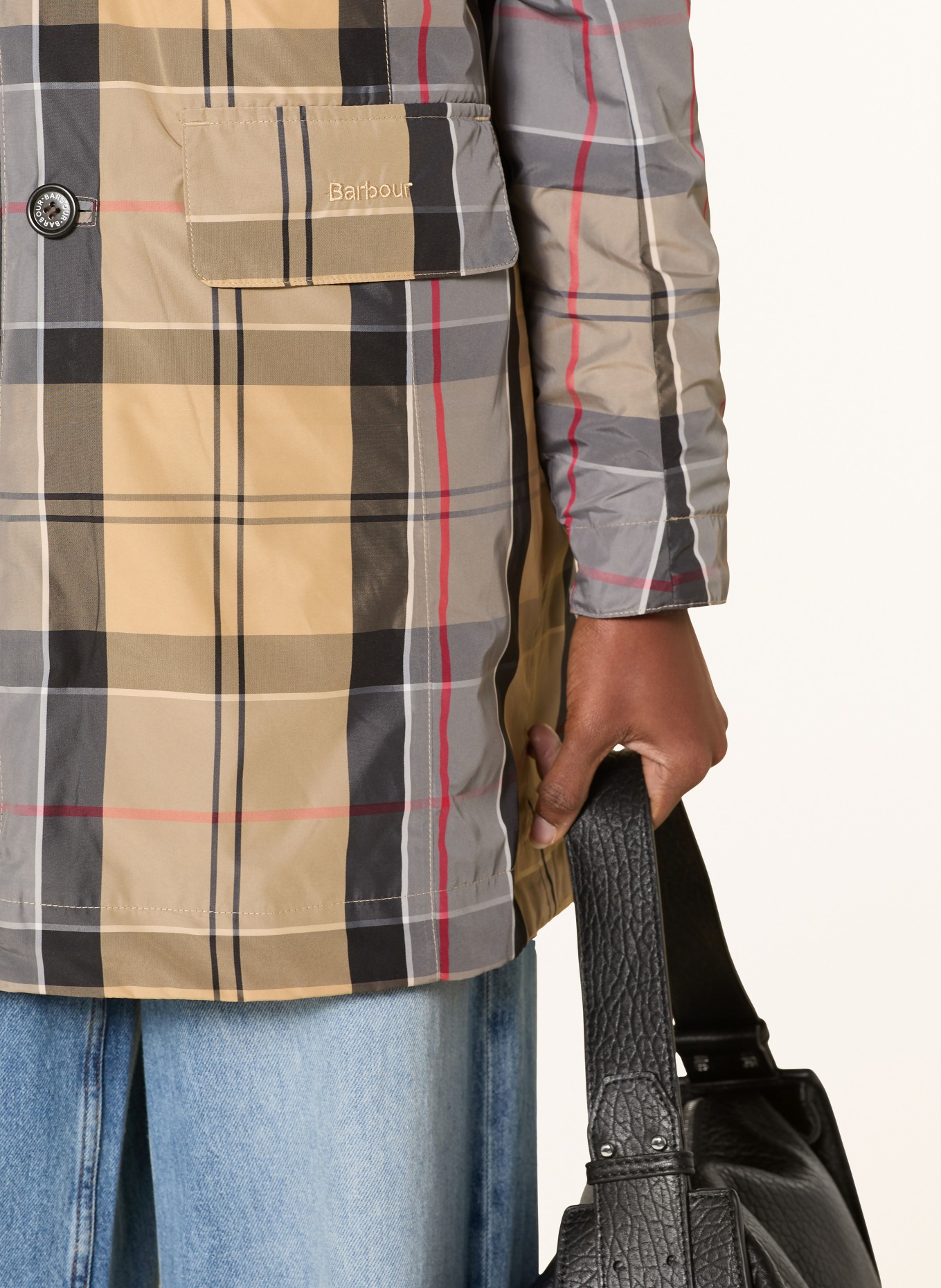 Barbour Trencz BABBITY dwustronny: CZARNY