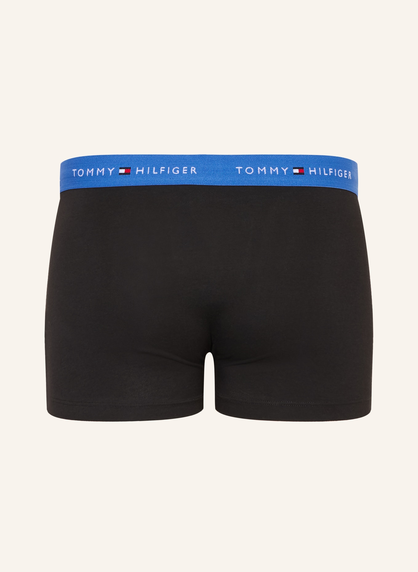 TOMMY HILFIGER 5er-Pack Boxershorts: SCHWARZ / DUNKELROT / WEISS