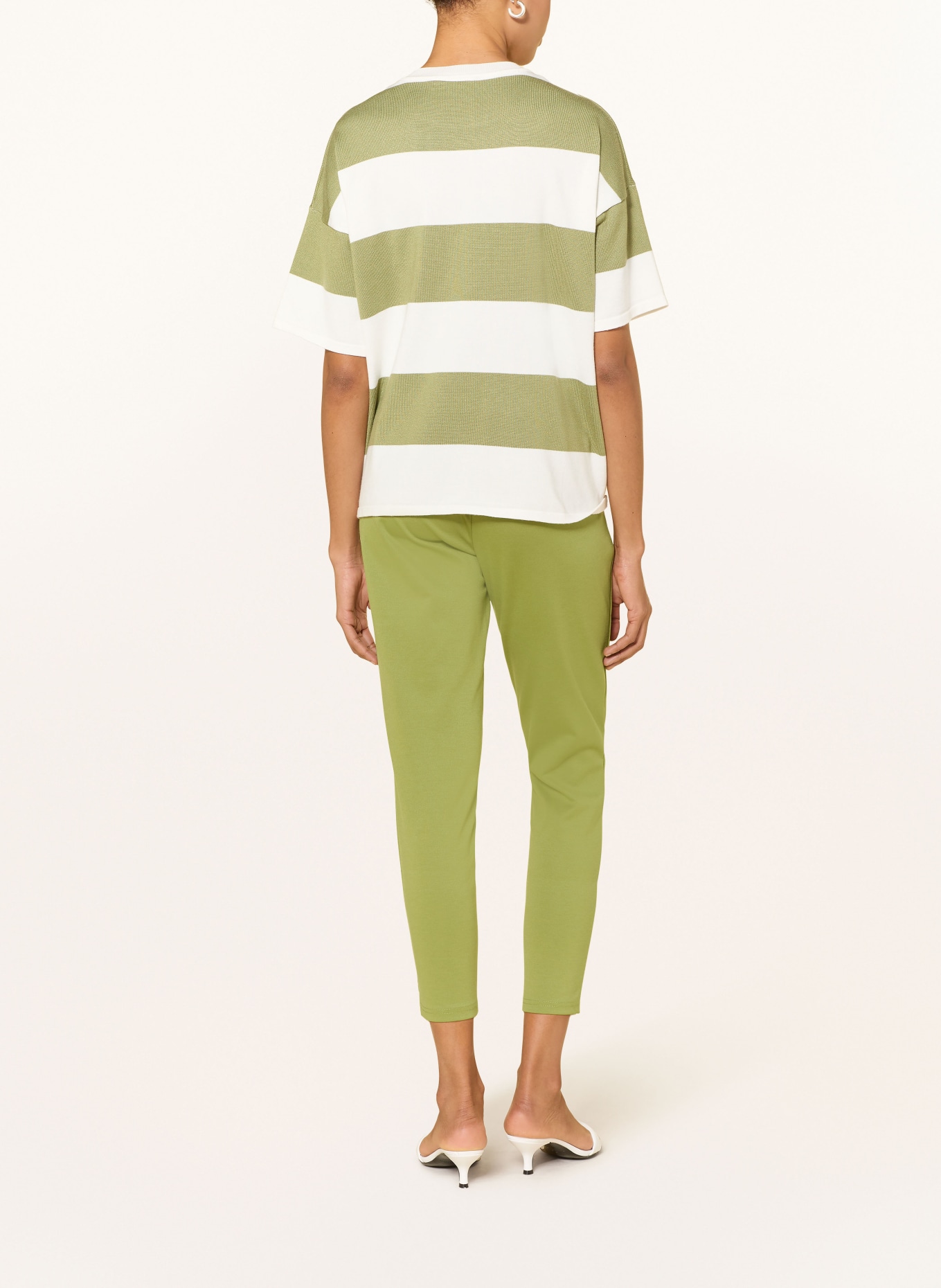 ICHI Hose im Jogging-Stil IHKATE: HELLGRÜN