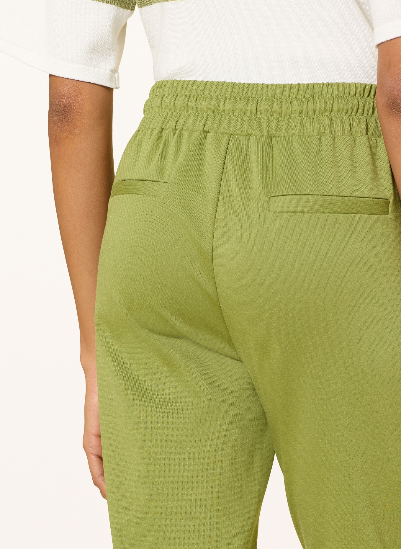 ICHI Hose im Jogging-Stil IHKATE: HELLGRÜN