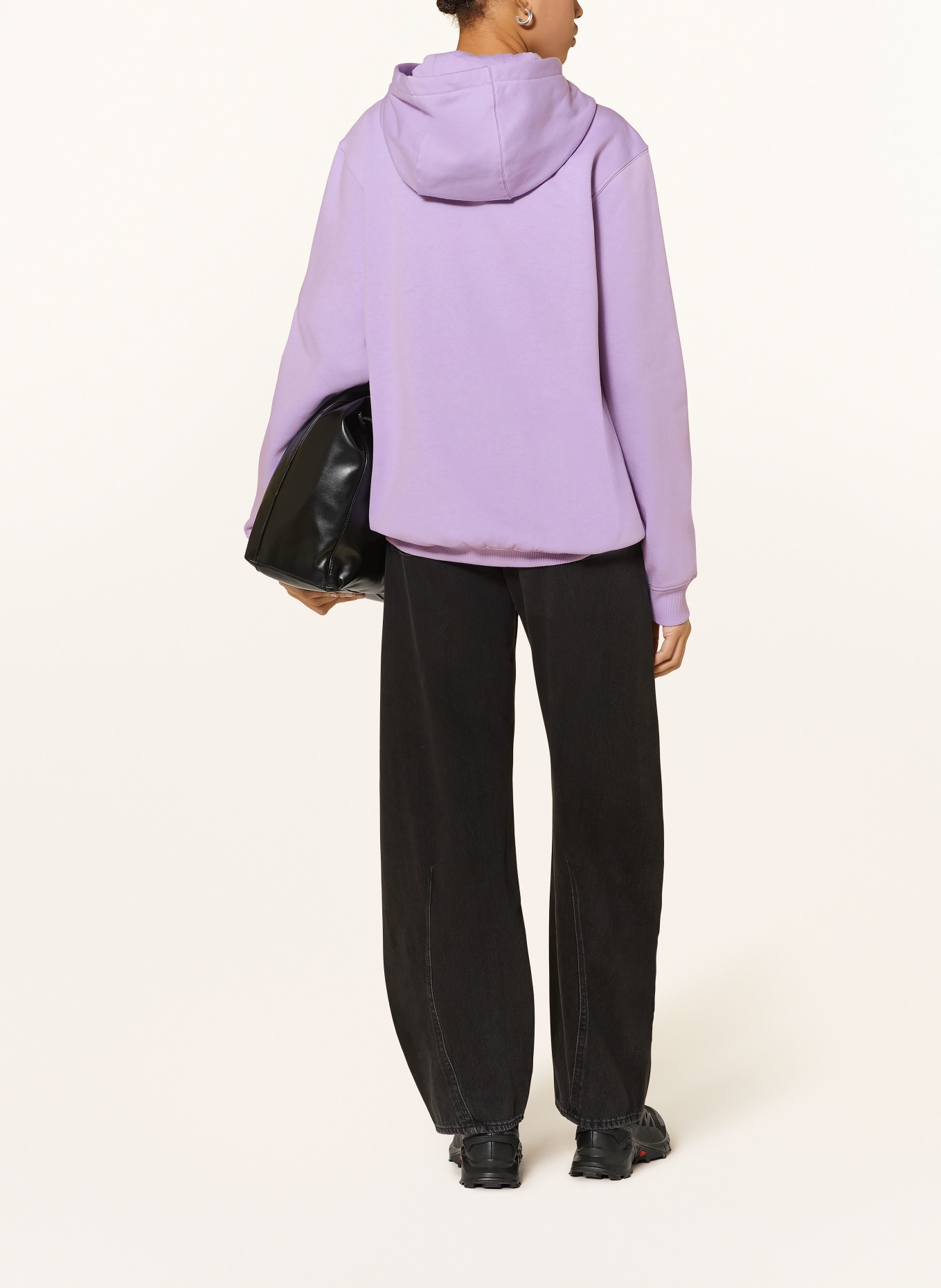 SALOMON Hoodie CANOPY: HELLLILA / DUNKELLILA