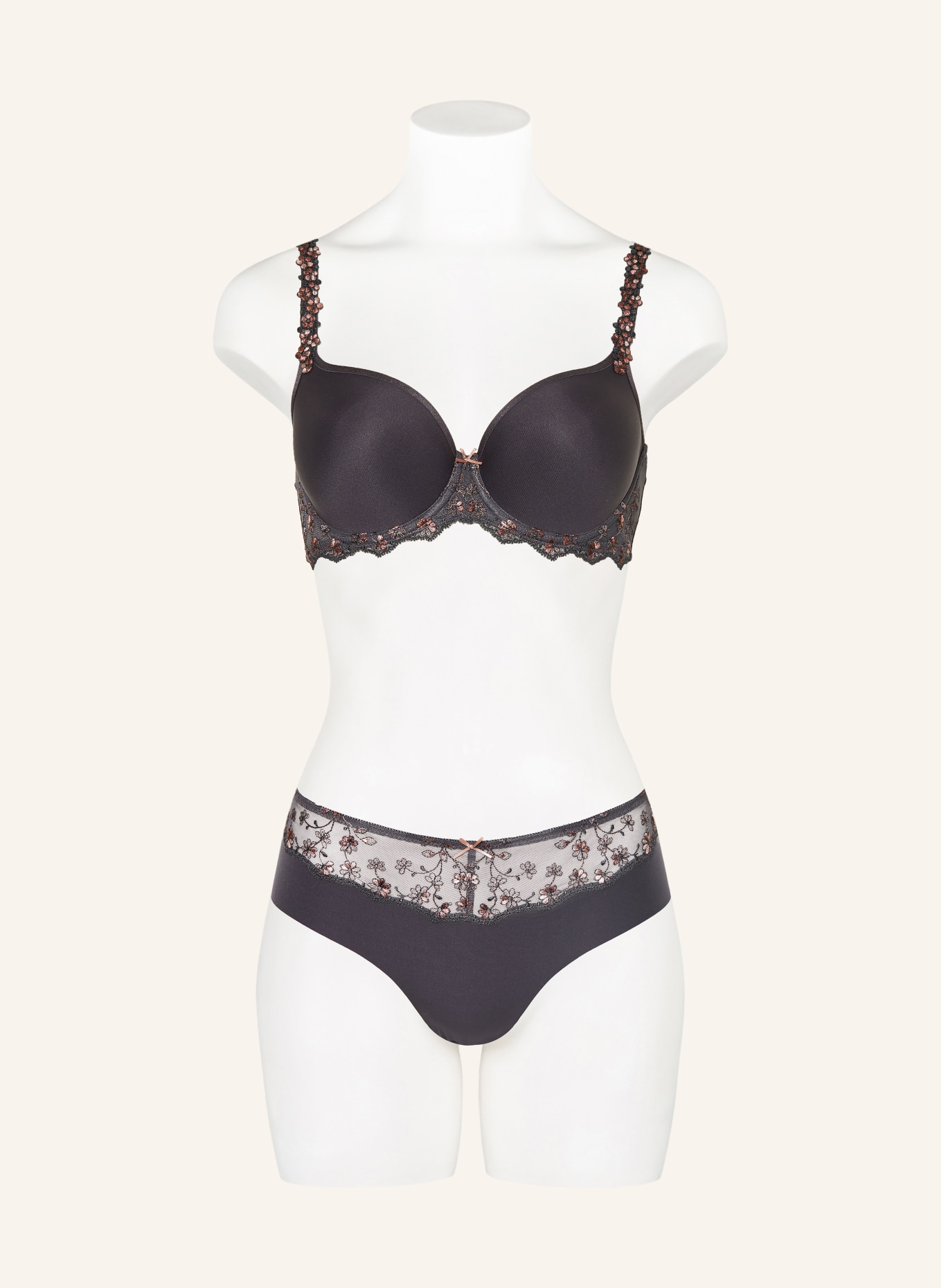 mey Panty Serie DELIGHTFUL: DUNKELGRAU / ALTROSA