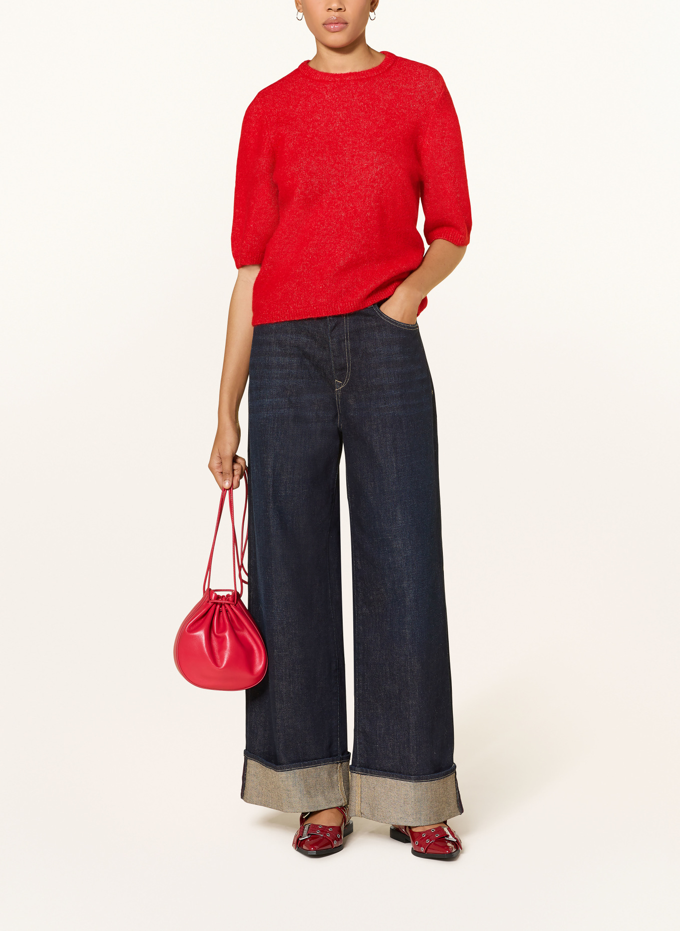 GESTUZ Pullover GZALPHA: ROT