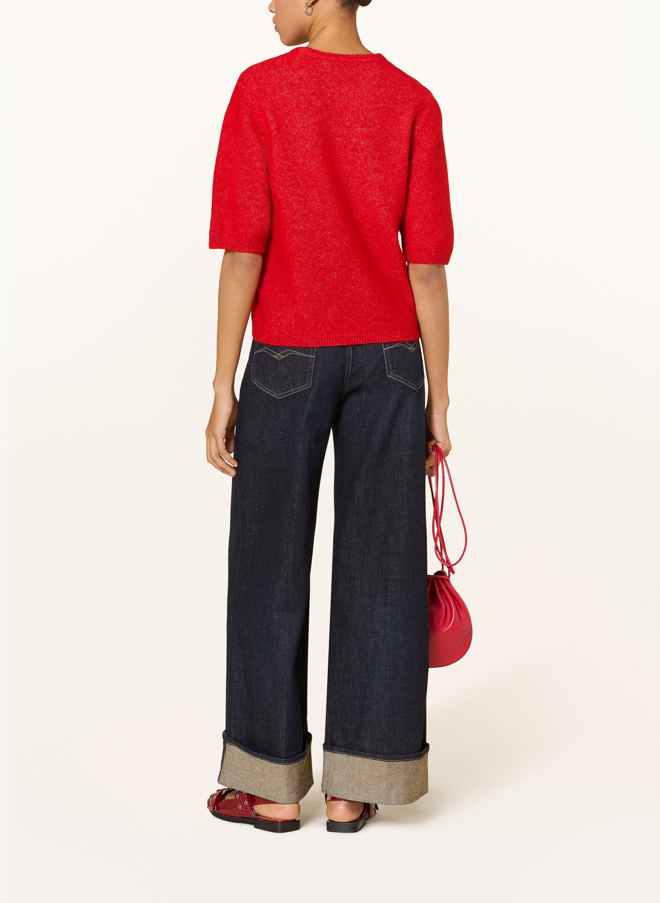 GESTUZ Pullover GZALPHA: ROT