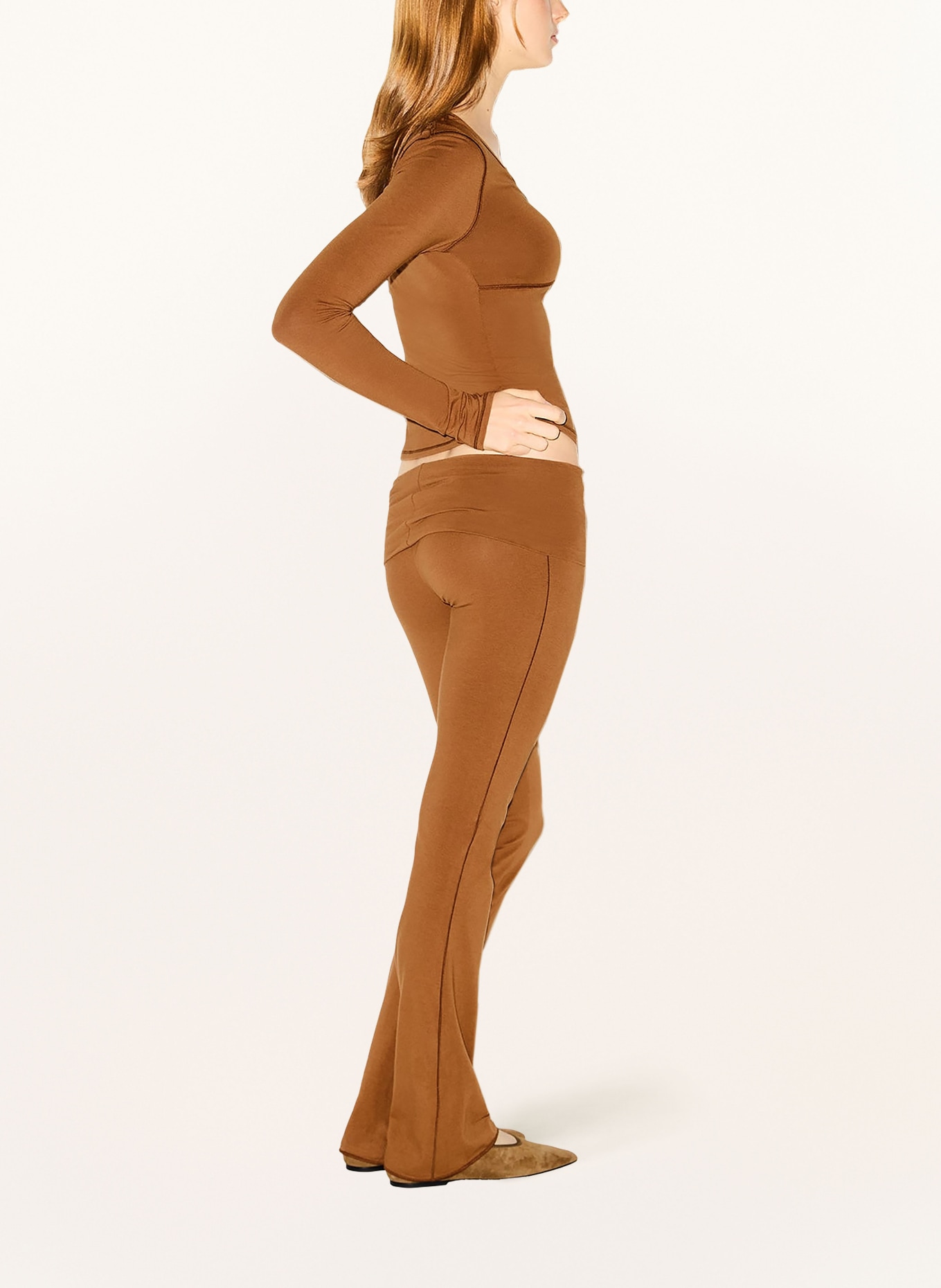 SKIMS Lounge-Hose COTTON JERSEY: CHAI