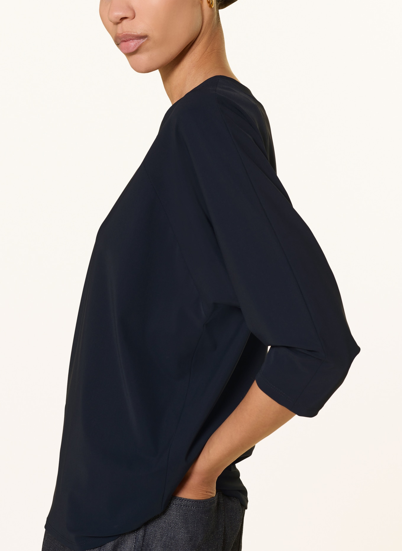 RAFFAELLO ROSSI Shirt GRAZIA mit 3/4-Arm: DUNKELBLAU