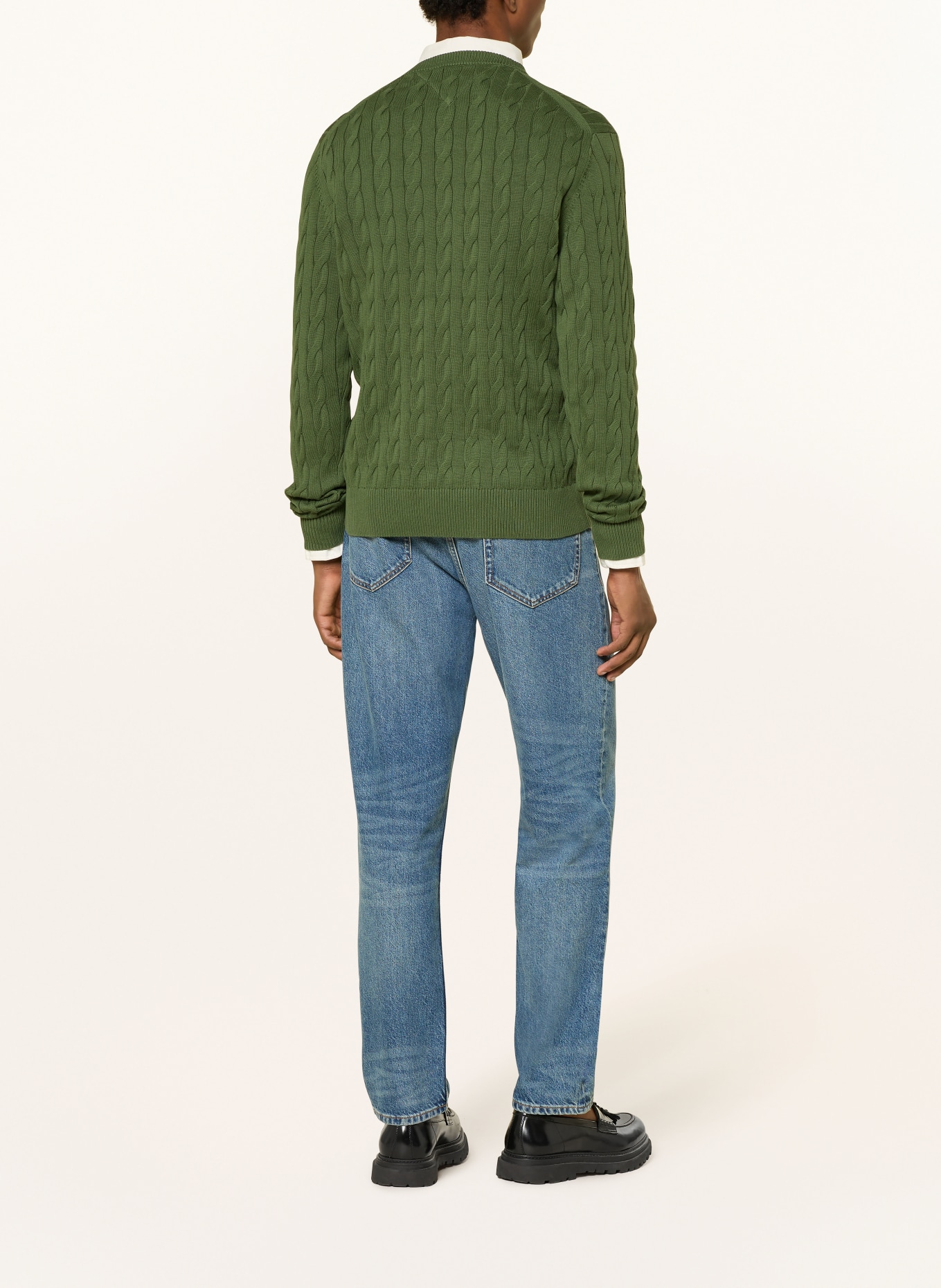 TOMMY HILFIGER Pullover: GRÜN