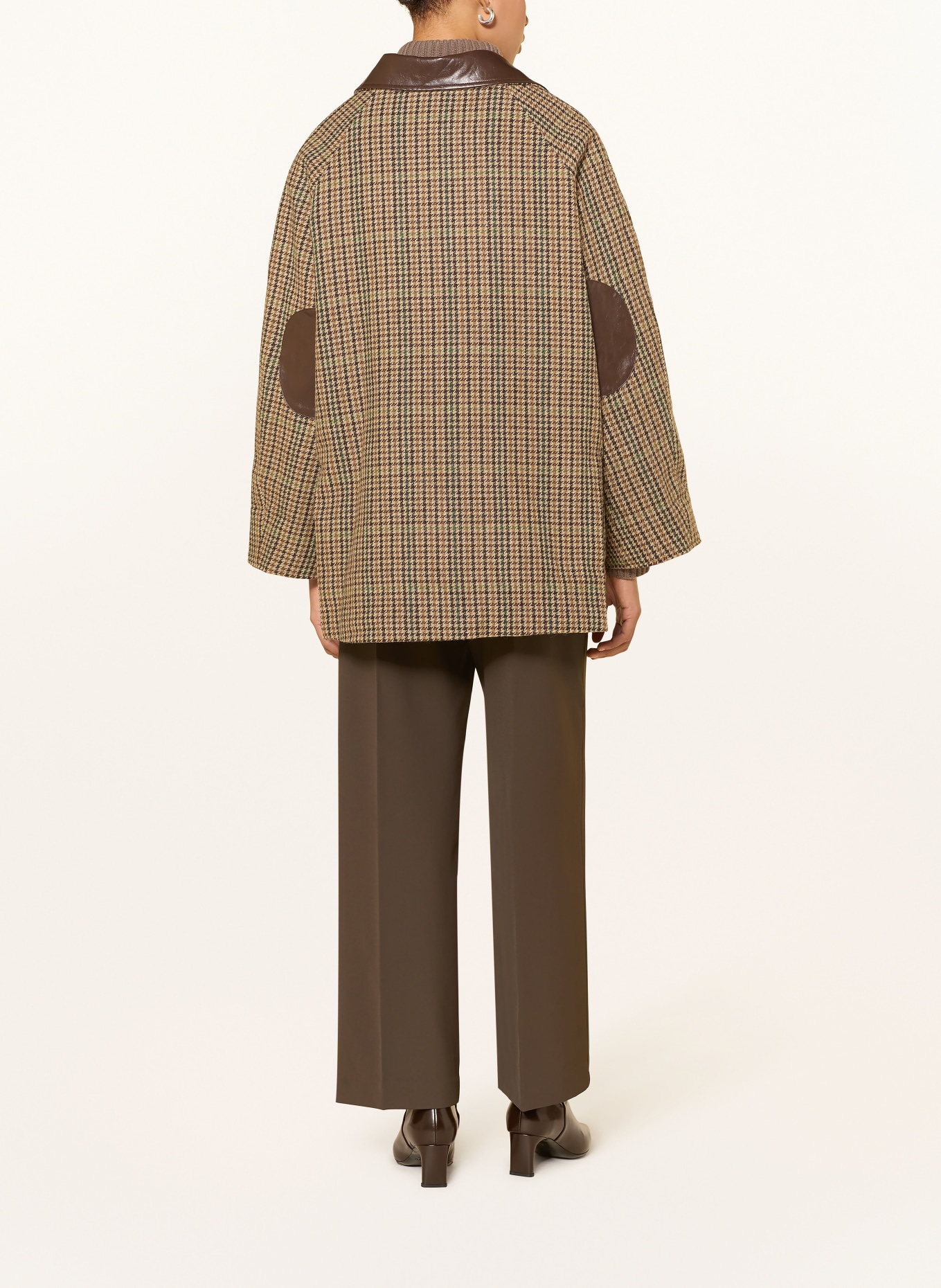 MOS MOSH Marlenehose MMLEYA: DUNKELBRAUN