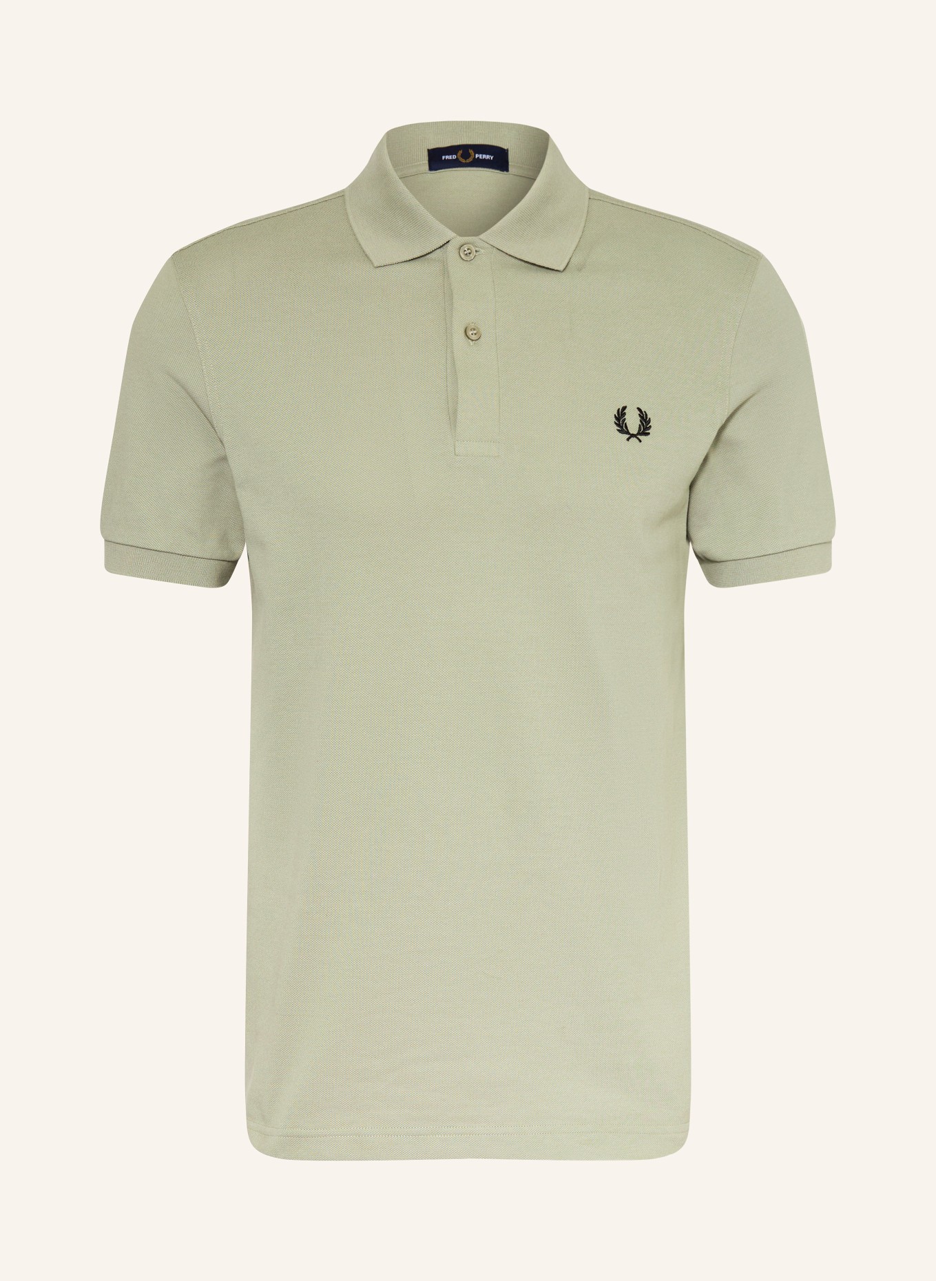 FRED PERRY Piqué-Poloshirt Regular Fit: HELLGRÜN