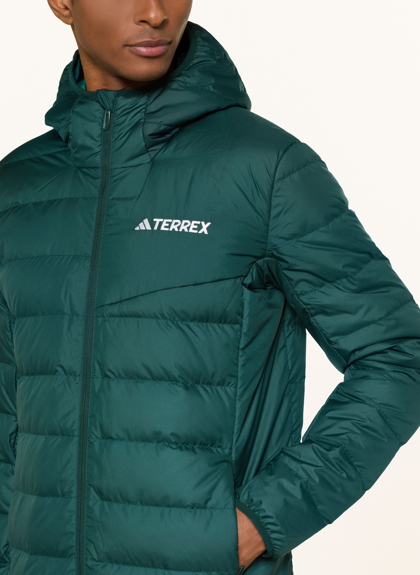adidas TERREX Daunenjacke MT DOWN HO J: PETROL