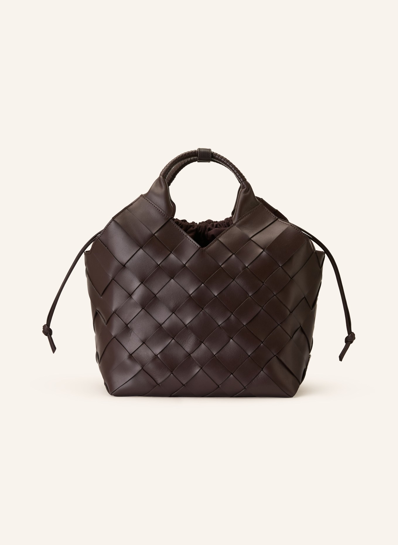 CALA JADE Handtasche MISU LARGE: DUNKELBRAUN