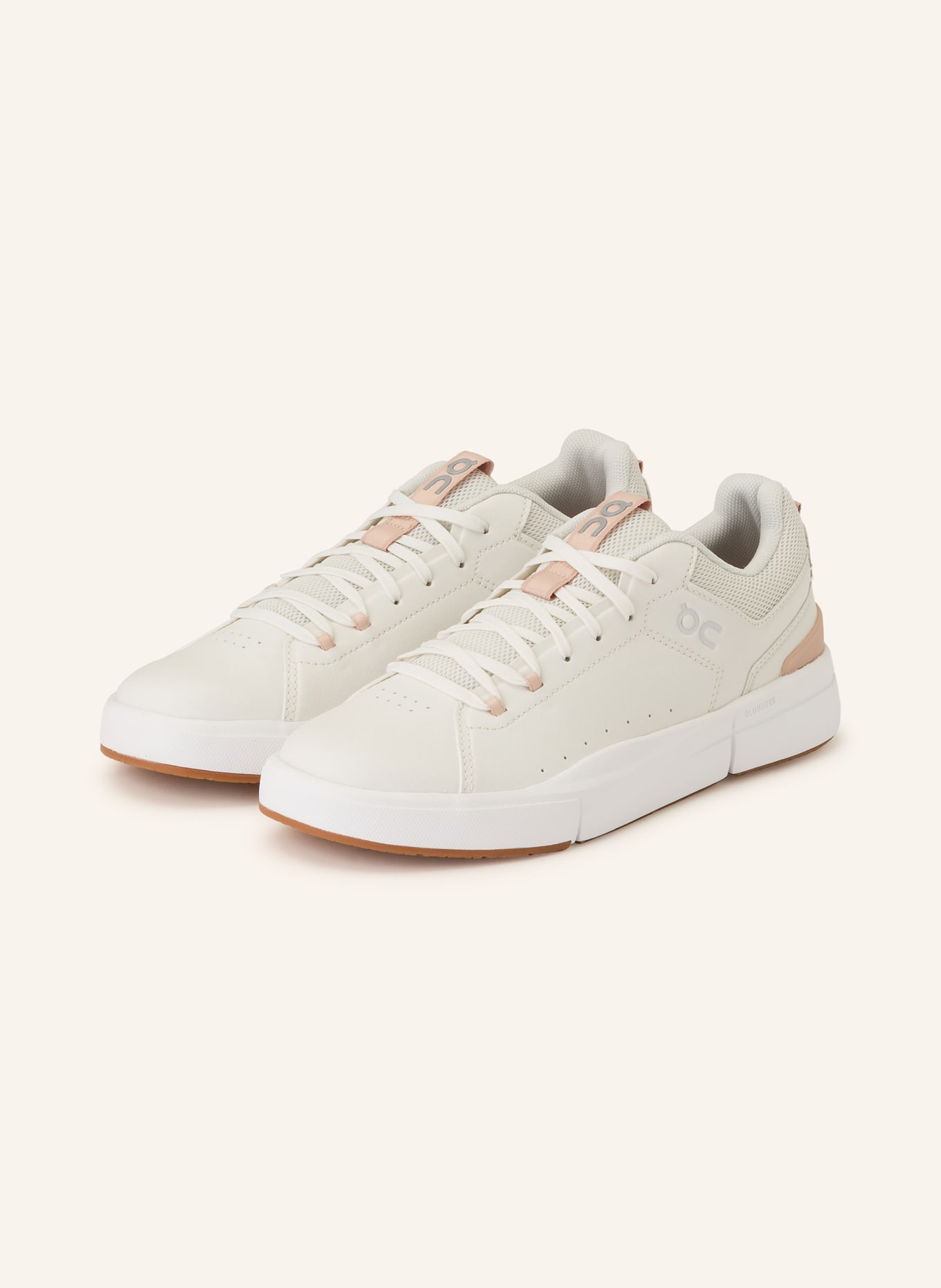 On Sneaker THE ROGER YOUTH: WEISS / ALTROSA