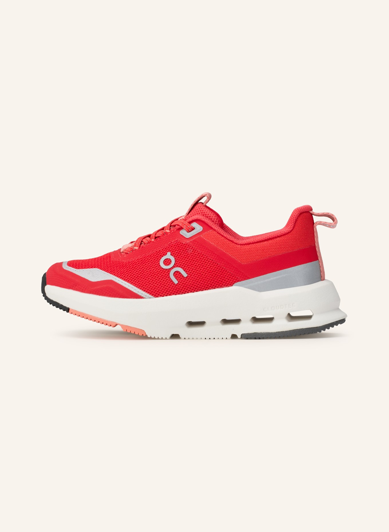 On Sneaker CLOUDNOVA KIDS: ROT