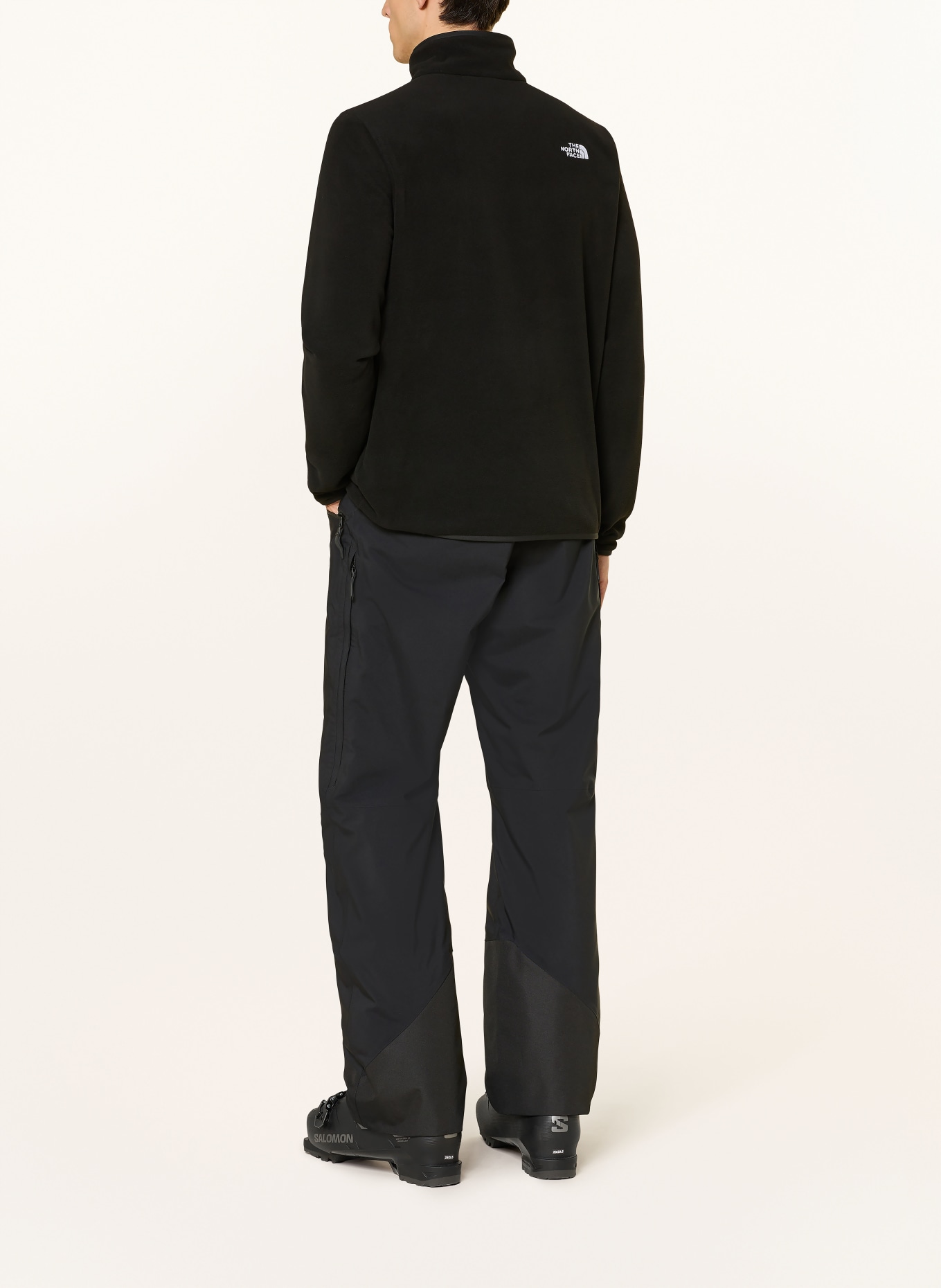 THE NORTH FACE Fleece-Troyer GLACIER: SCHWARZ