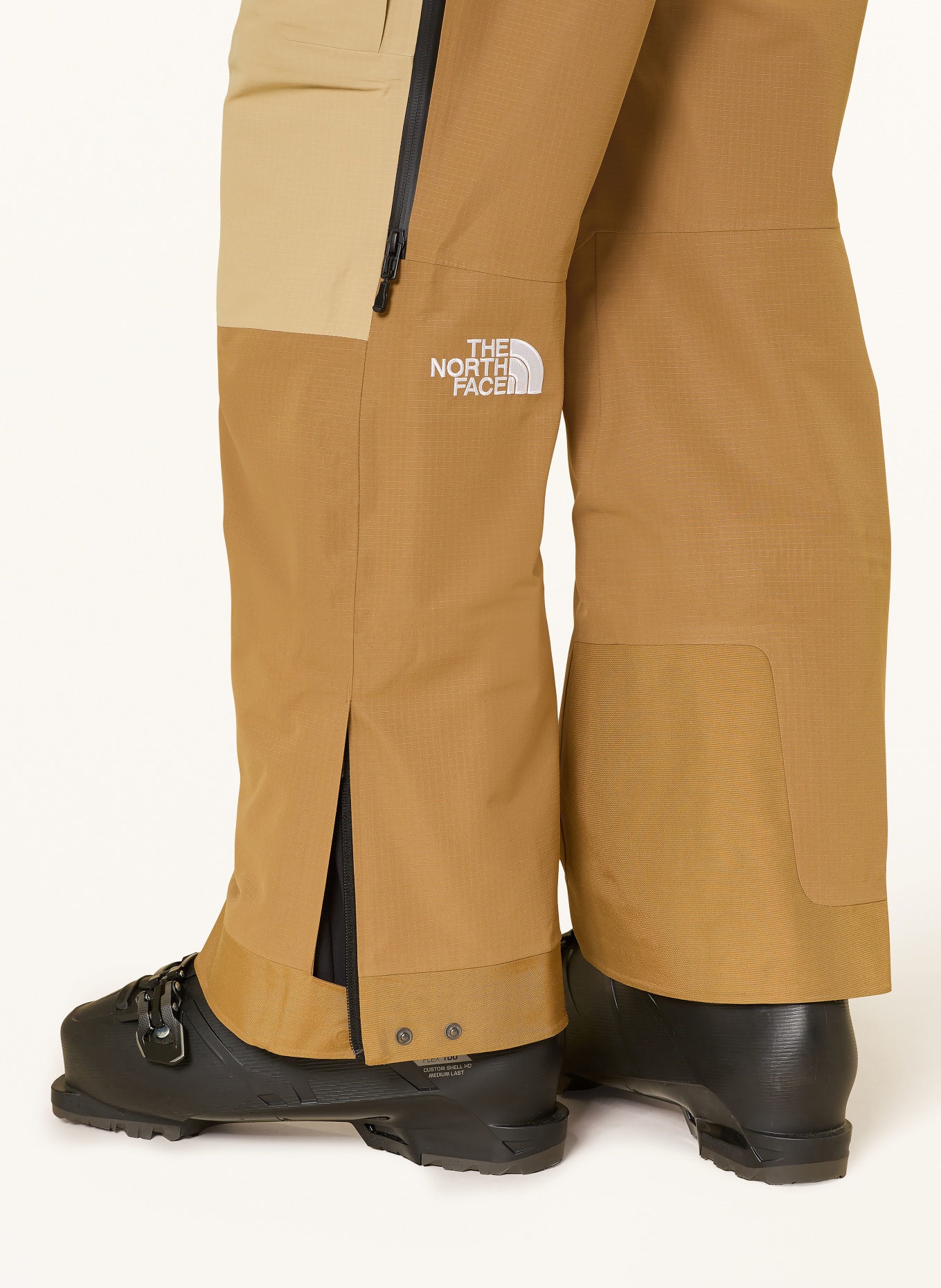 THE NORTH FACE Spodnie narciarskie CEPTOR: CAMELOWY / BEŻOWY