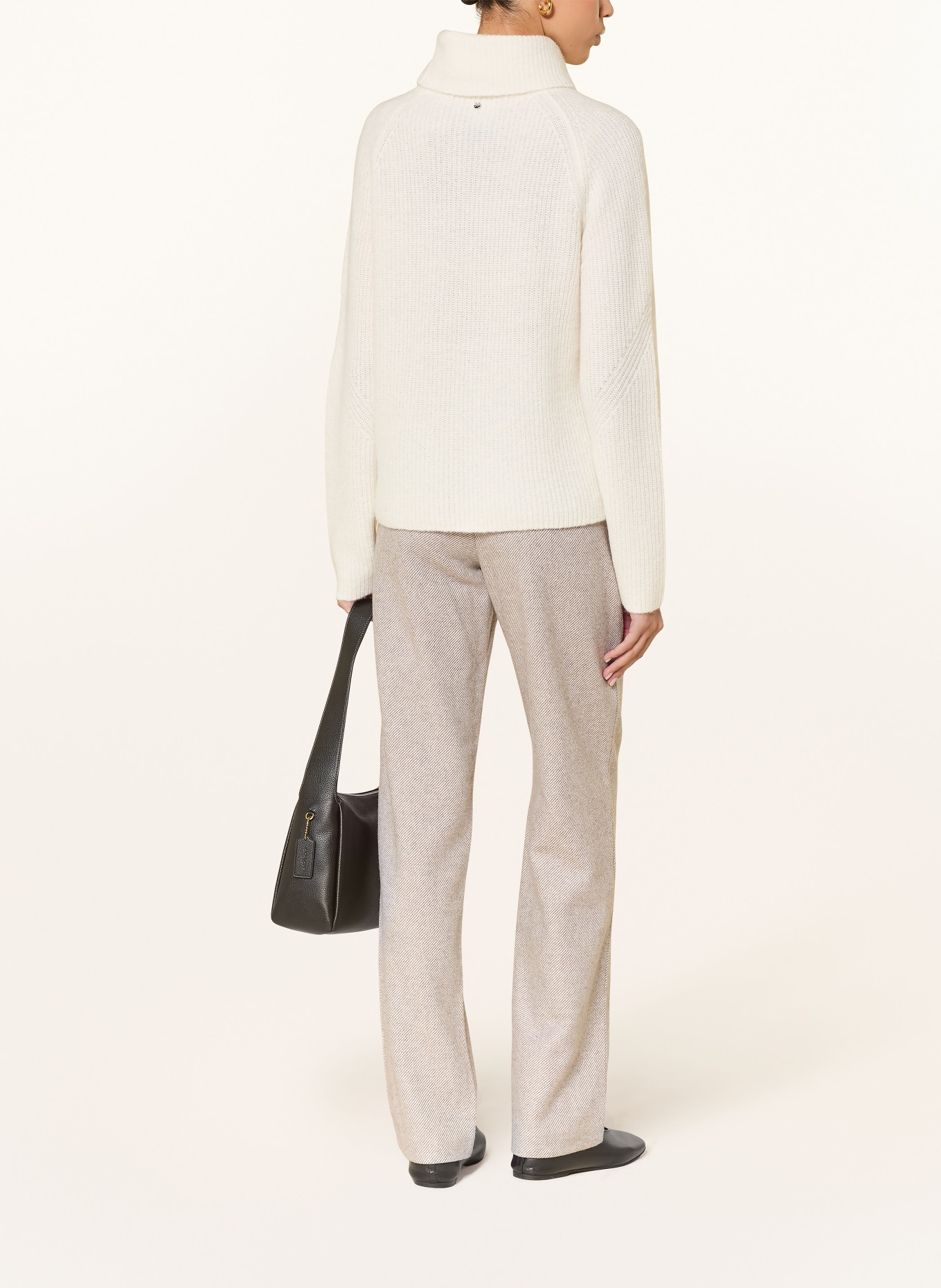 ARMANI EXCHANGE Hose: HELLBRAUN / CREME