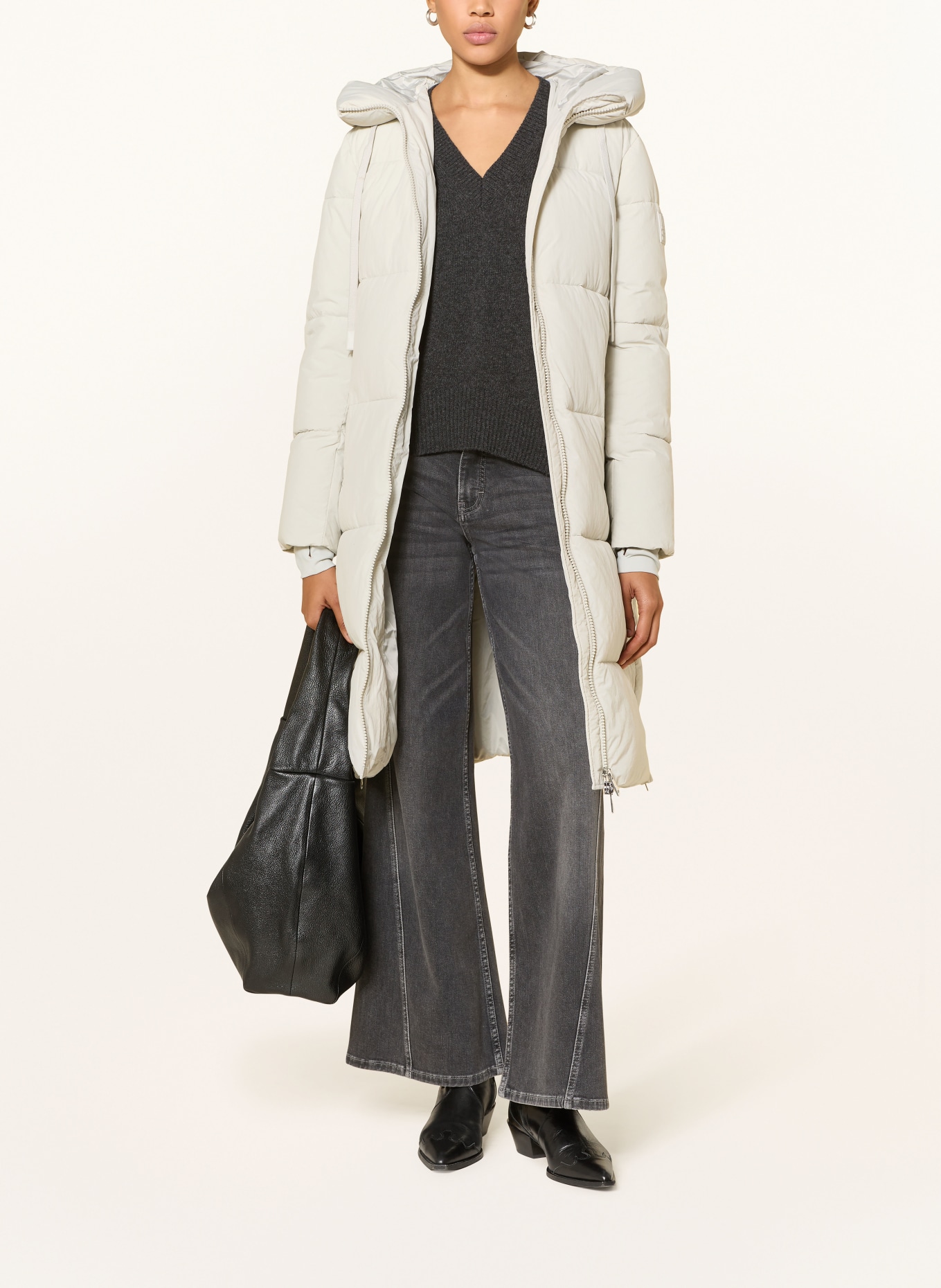 MOS MOSH Steppmantel MMOLLIE: HELLGRAU