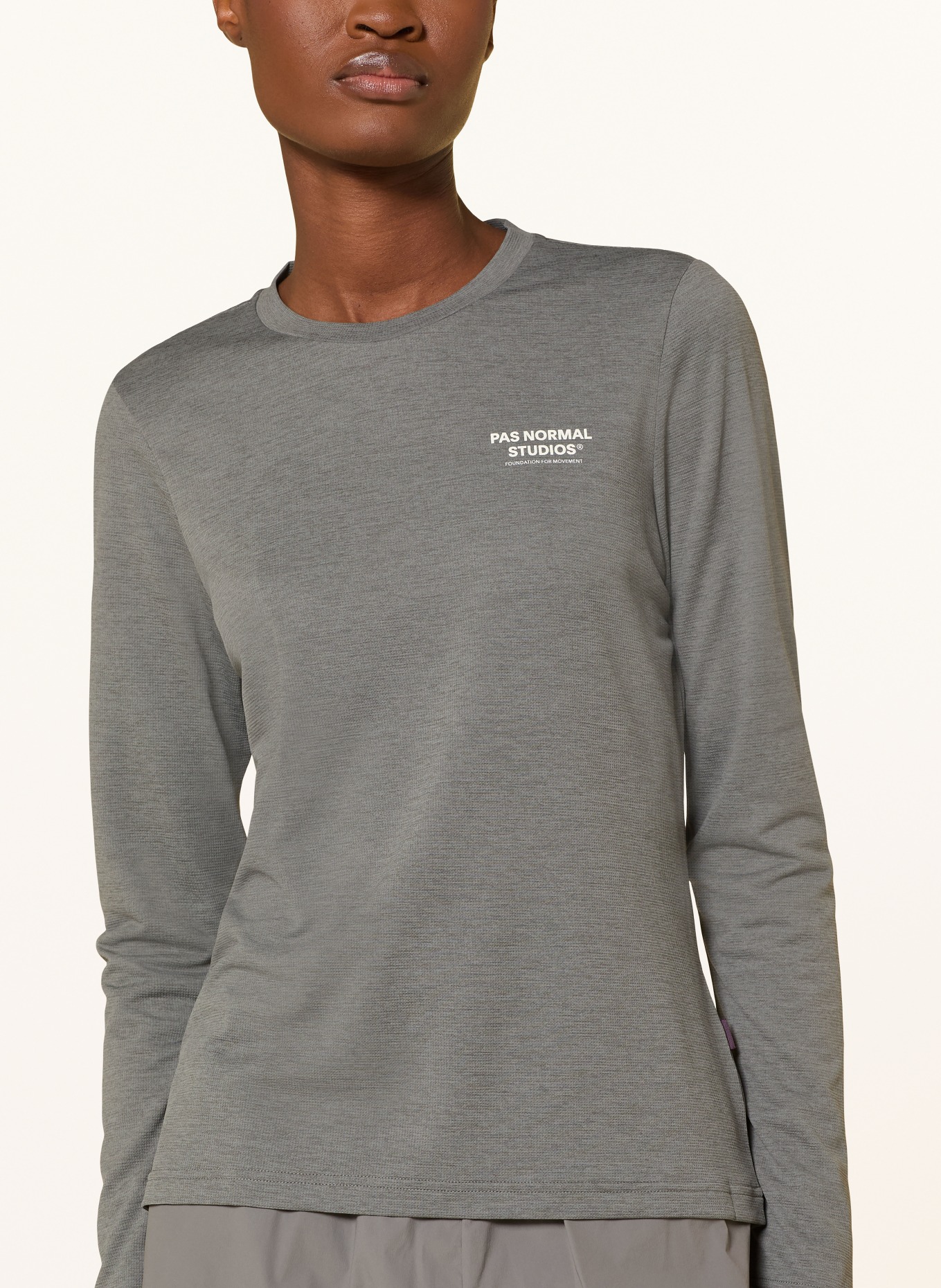 PAS NORMAL STUDIOS Longsleeve: GRAU