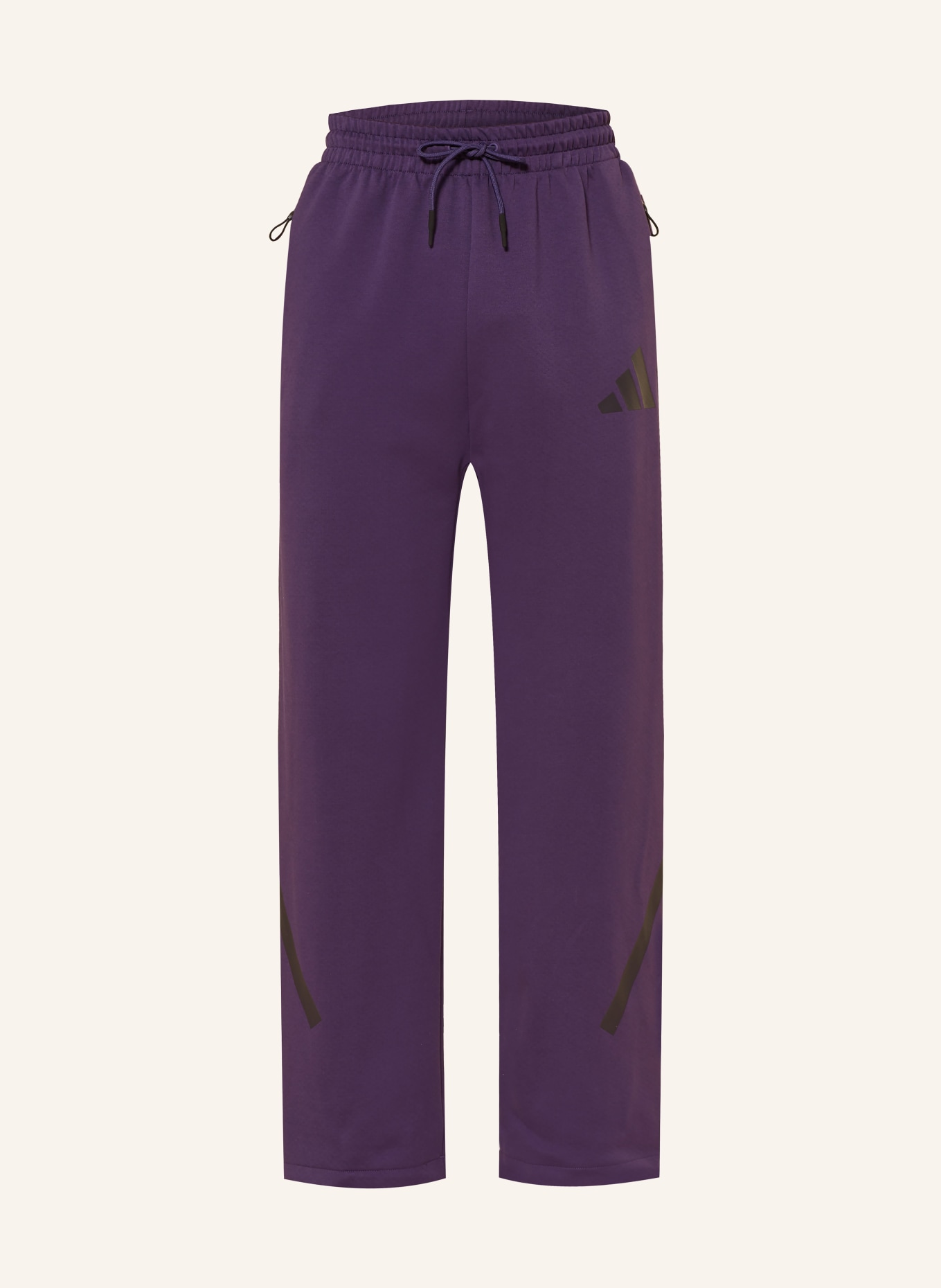 adidas Sweatpants Z.N.E. OPEN PANT: DUNKELLILA