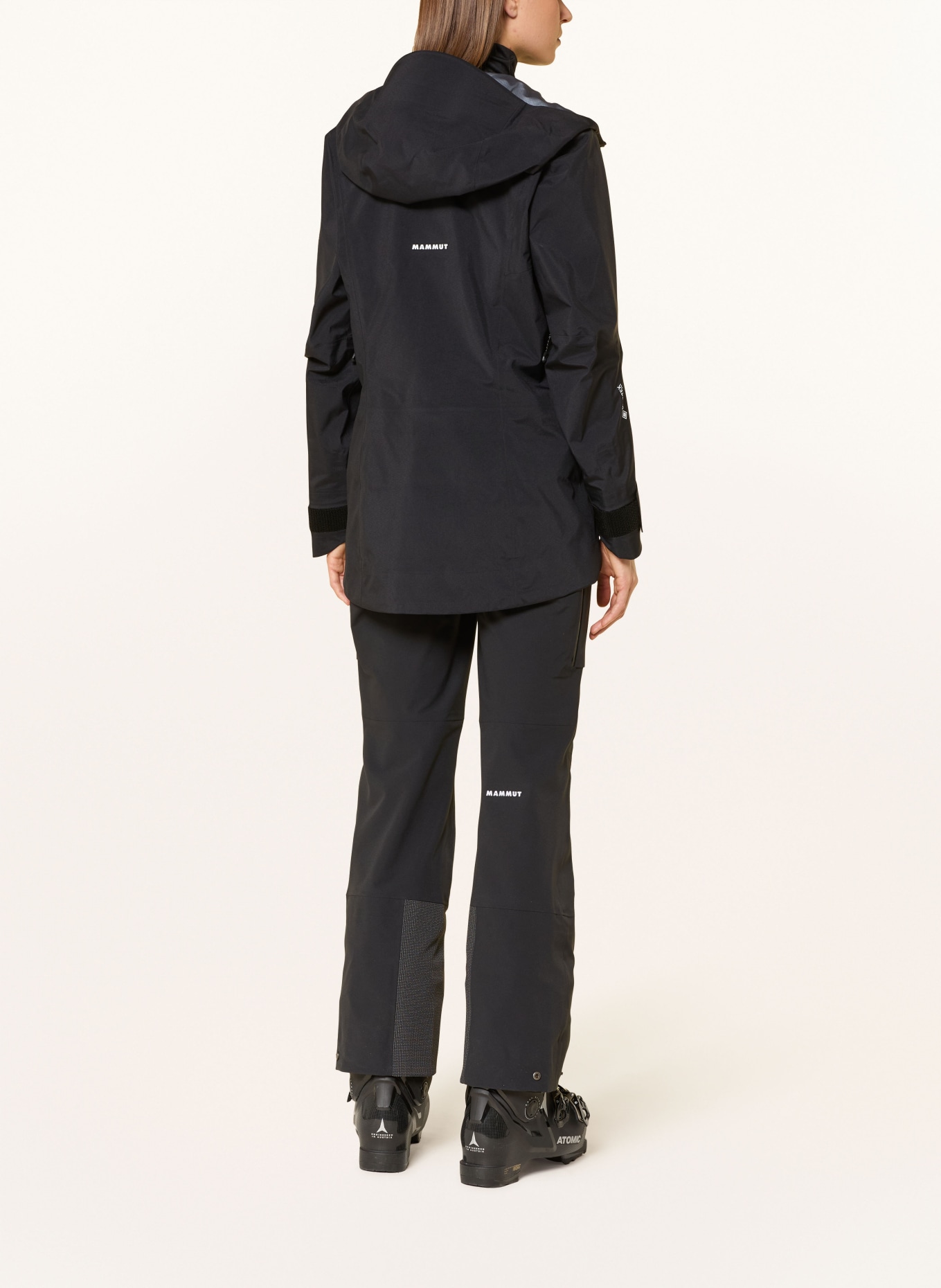 MAMMUT Hardshell-Skijacke EIGER FREE PRO: SCHWARZ