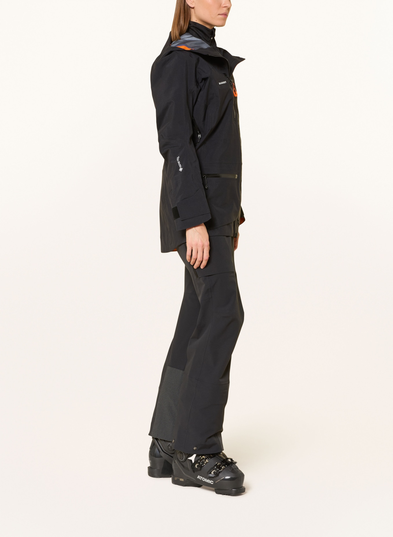 MAMMUT Hardshell-Skijacke EIGER FREE PRO: SCHWARZ