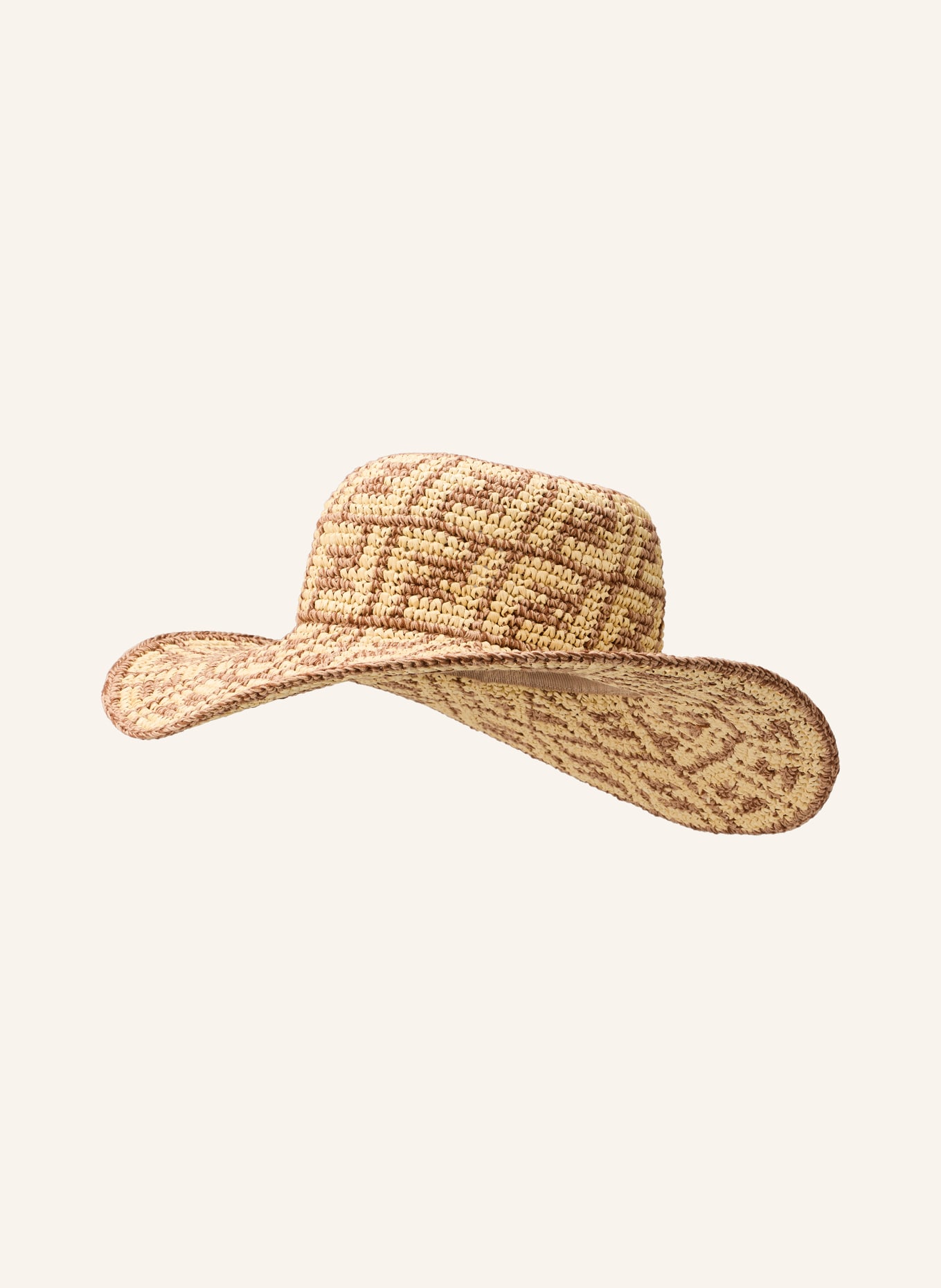 FENDI Straw hat: BEIGE
