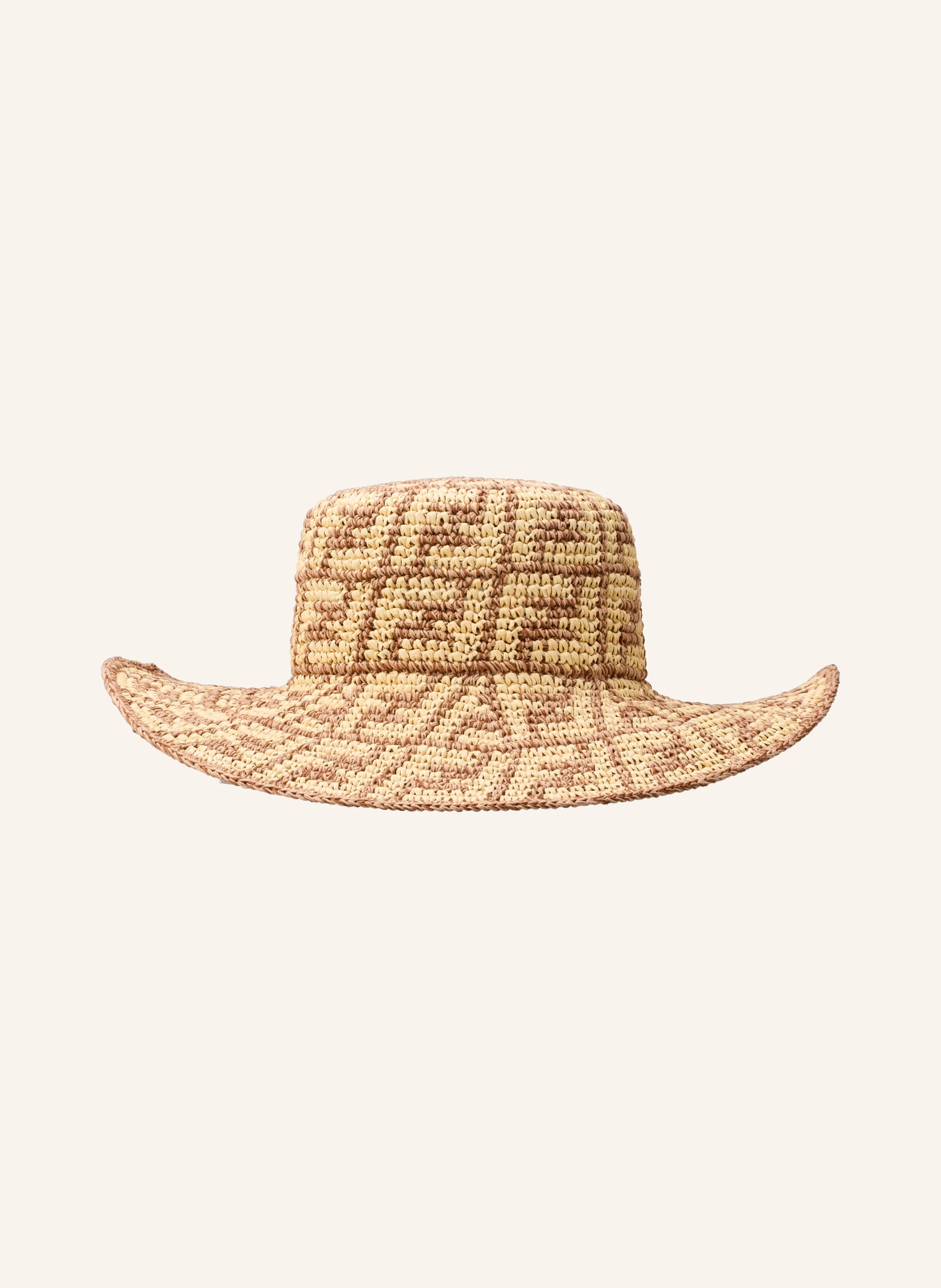 FENDI Straw hat: BEIGE