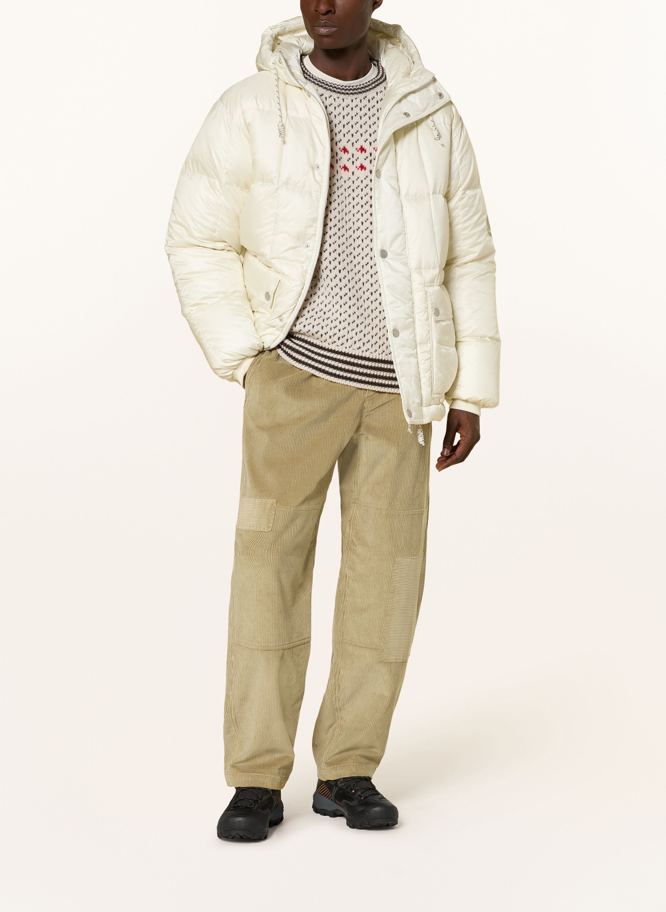 MAMMUT Trekkinghose: BEIGE / WEISS